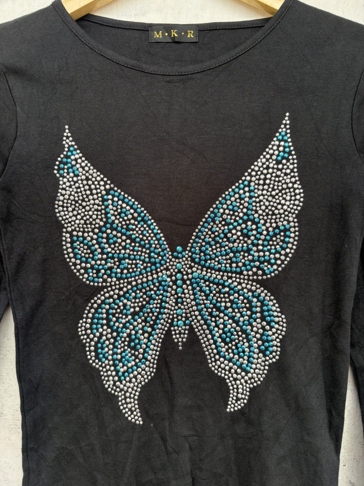 Japanese Brand M.K.R Butterfly Longsleeve Japanese Brand Size US S / EU 44-46 / 1 - 3 Thumbnail
