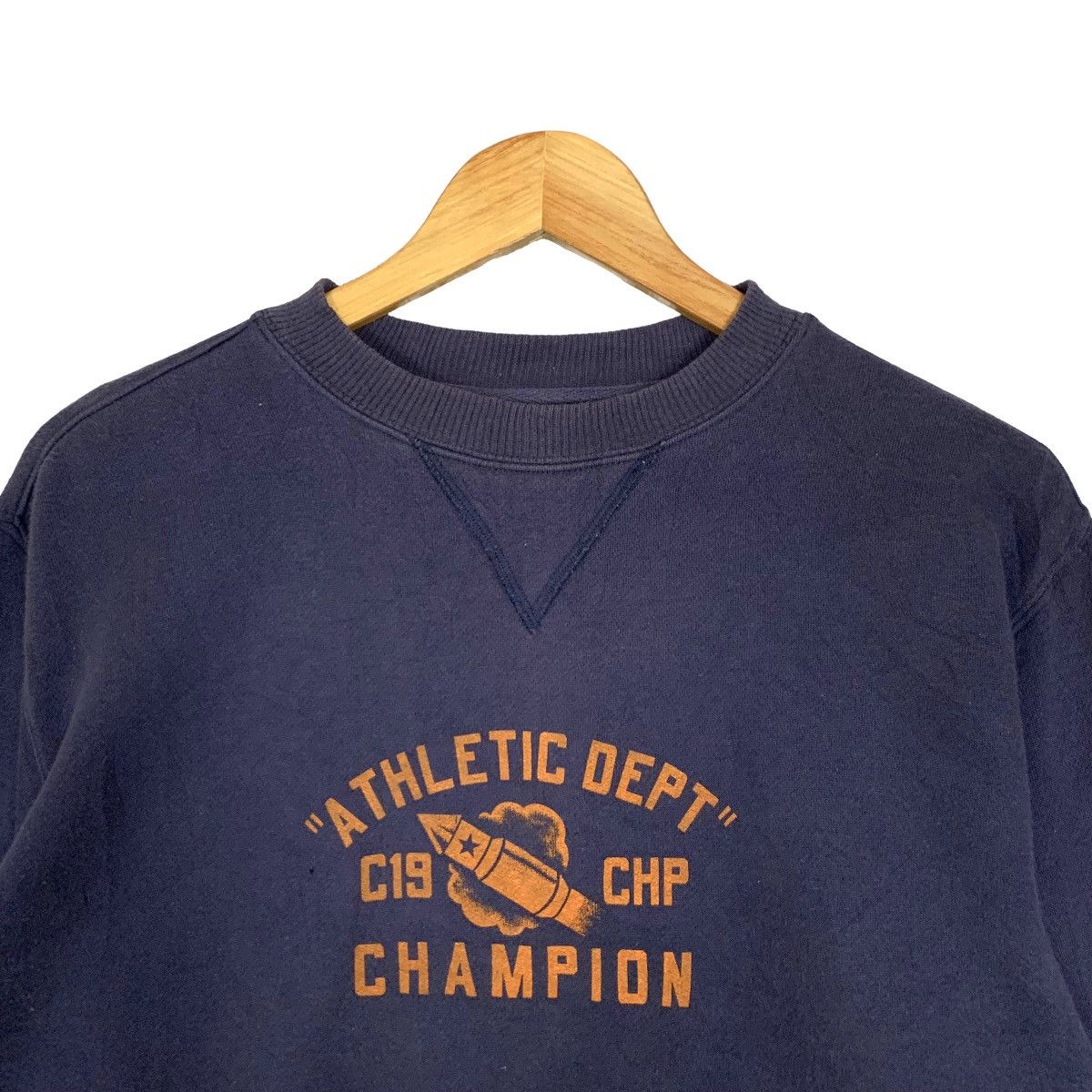 Champion × Vintage Vintage 90s Champion Athletic Dept” C19 Crewneck Sweatshirt Size US S / EU 44-46 / 1 - 2 Thumbnail