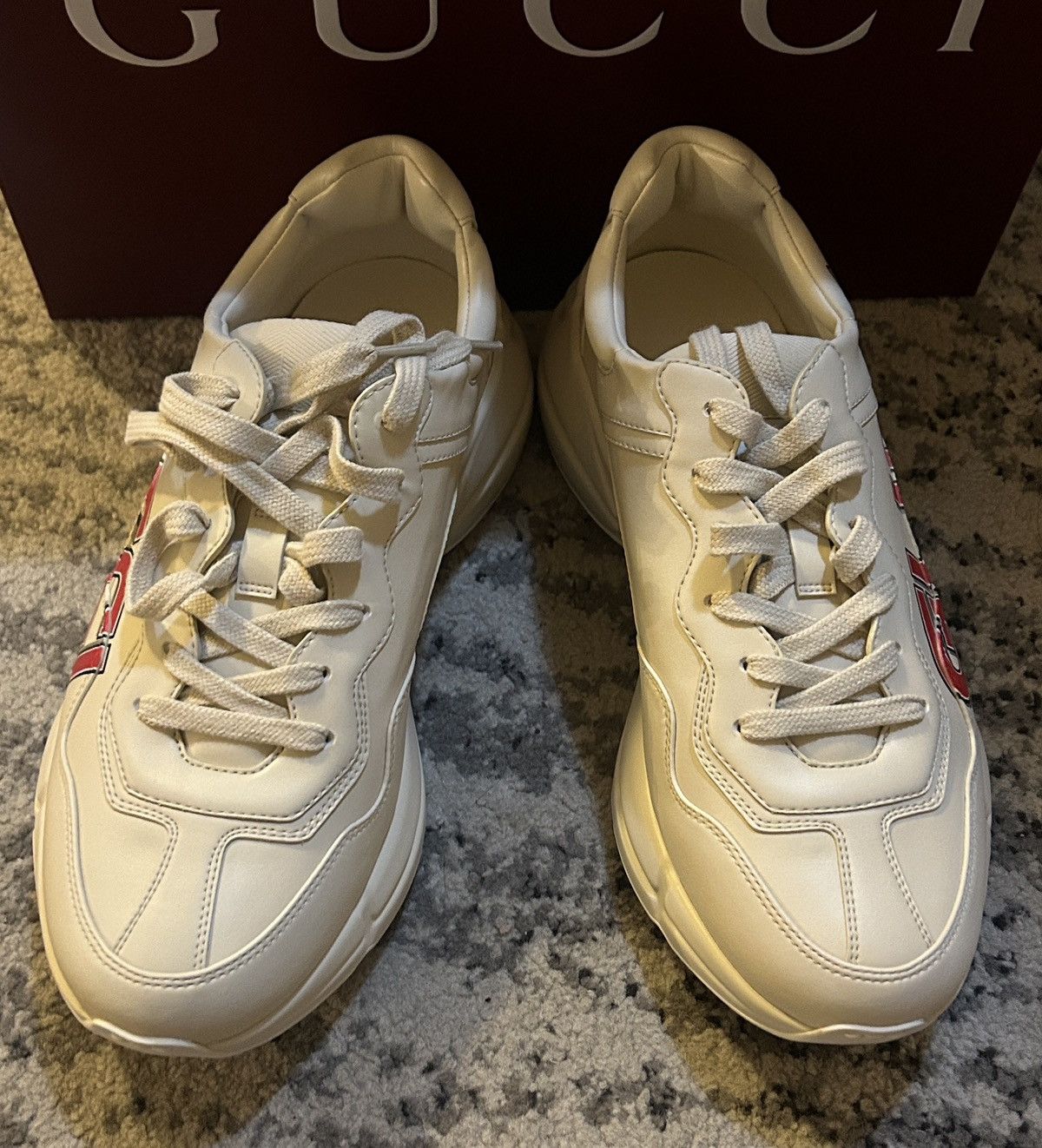 Gucci Gucci Logo Rhyton Sneaker Size US 8.5 / EU 41-42 - 5 Thumbnail