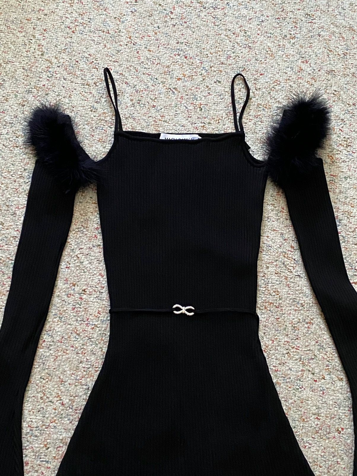 MACH & MACH MACH & MACH Feather-Embellished Minidress size XL Size XL / US 12-14 / IT 48-50 - 5 Thumbnail