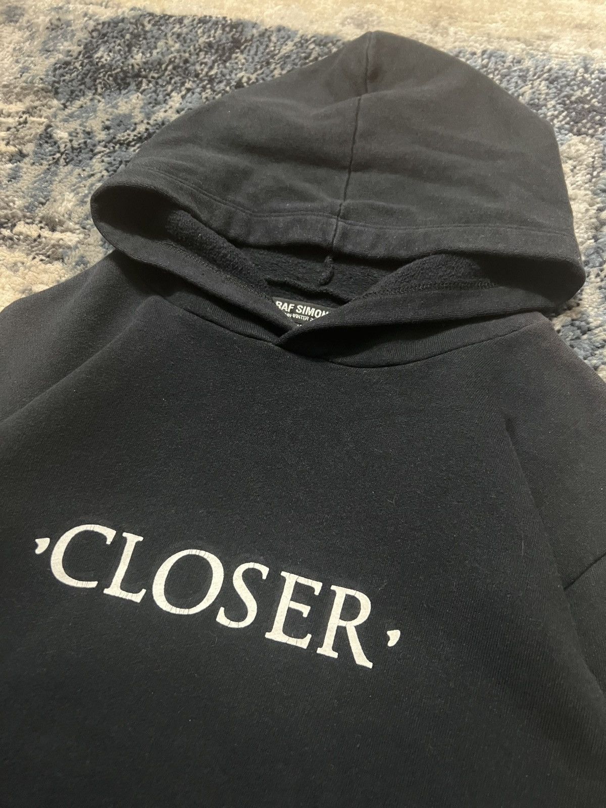 Raf Simons OG Runway Raf Simons Autumn Winter AW2003-2004 Closer Hoodie Size US S / EU 44-46 / 1 - 2 Thumbnail