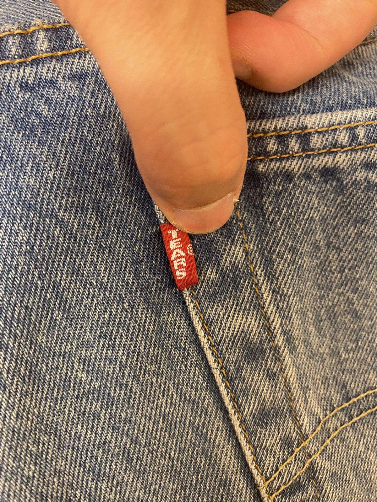 DENIM TEARS × Levi's Denim Tears x Levis 501 Jeans Saint Michael CPFM Readymade Size US 40 / EU 56 - 11 Thumbnail