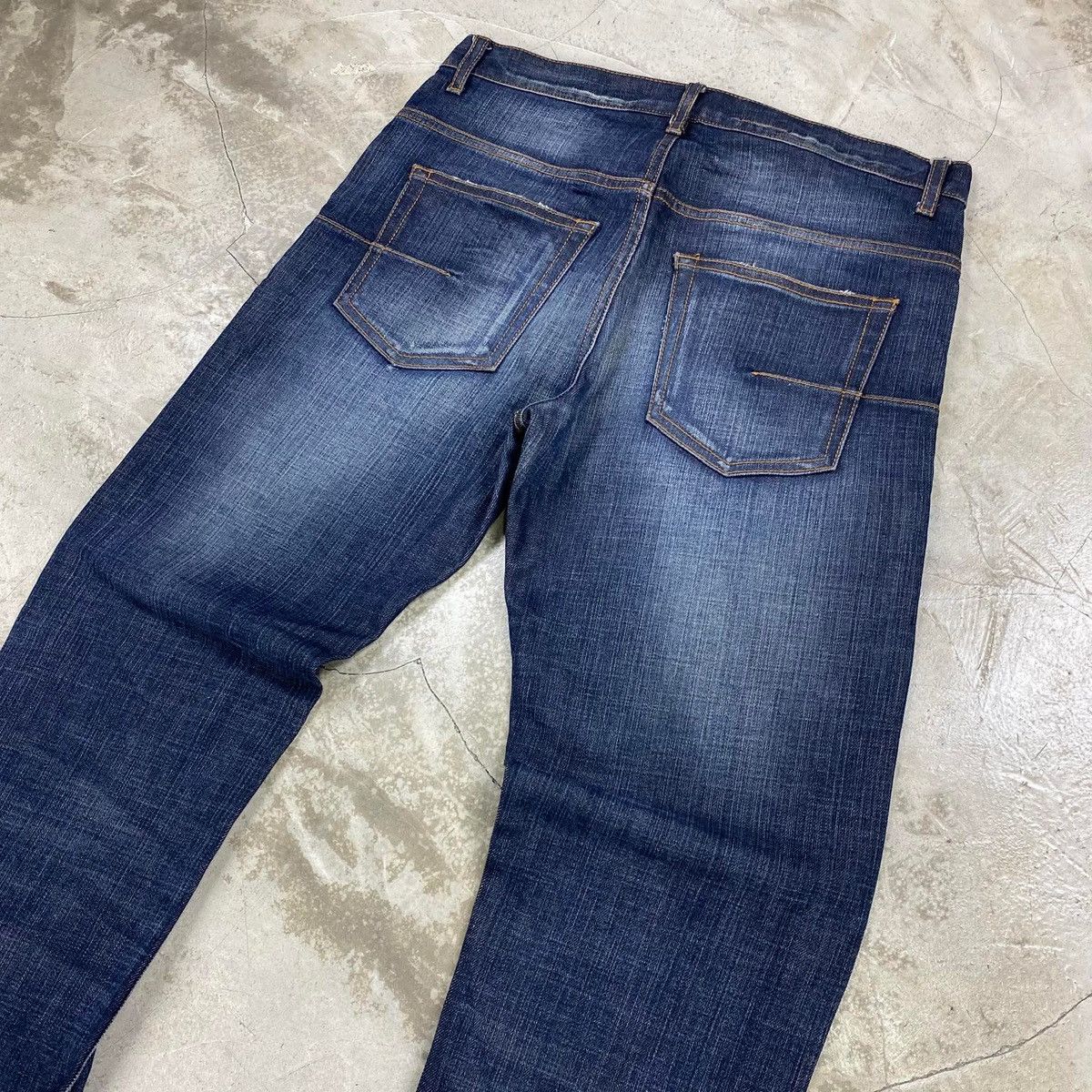 Dior FW2011 Kris Van Assche ‘JAKE’ Slim Stretch Denim Jeans Size US 29 - 2 Thumbnail