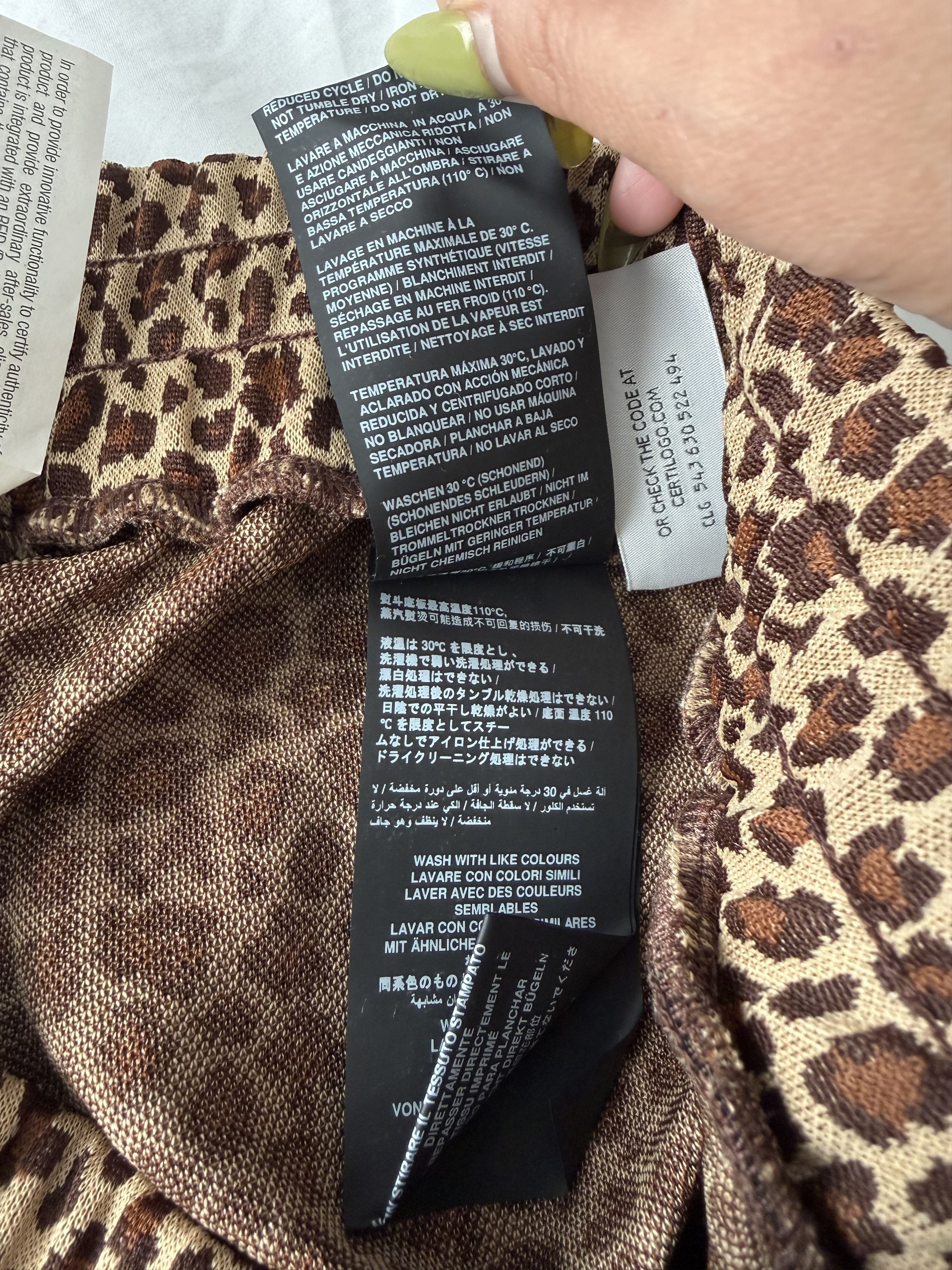 Palm Angels Palm Angels Leopard Print Track Pants NWT Size US 34 / EU 50 - 7 Thumbnail