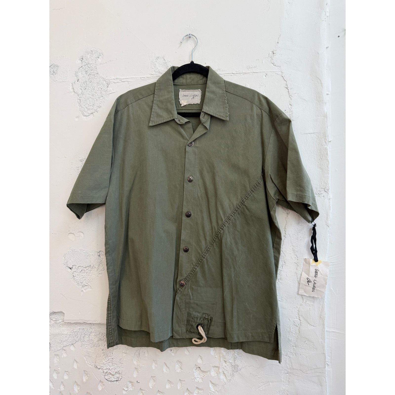 Greg Lauren Greg Lauren SAMPLE Army Tent Short Sleeve Studio Shirt Size US L / EU 52-54 / 3 - 1 Thumbnail