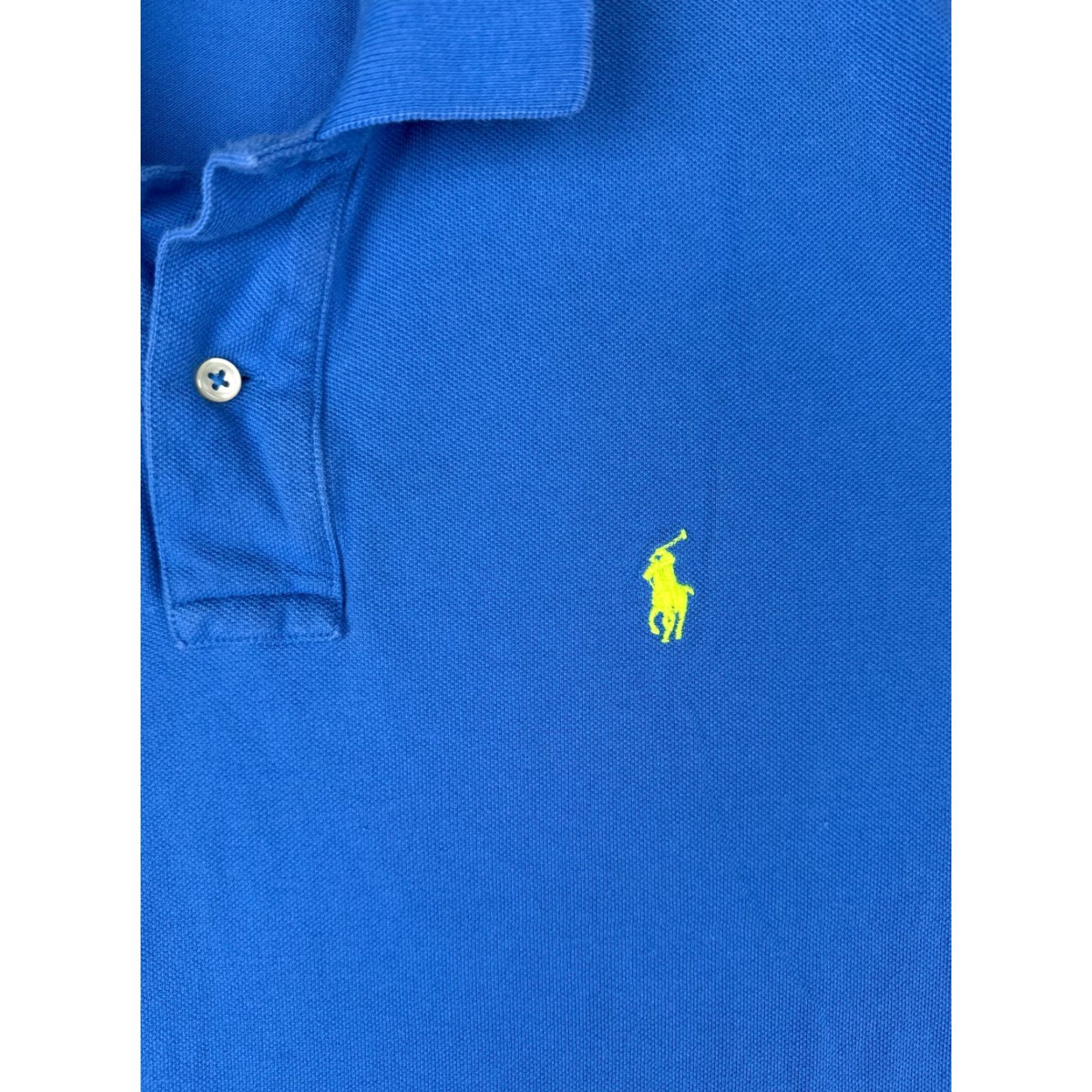 Ralph Lauren Ralph Lauren Polo Shirt Men XL Blue Short Sleeve 100% Cotton Size US XL / EU 56 / 4 - 6 Thumbnail