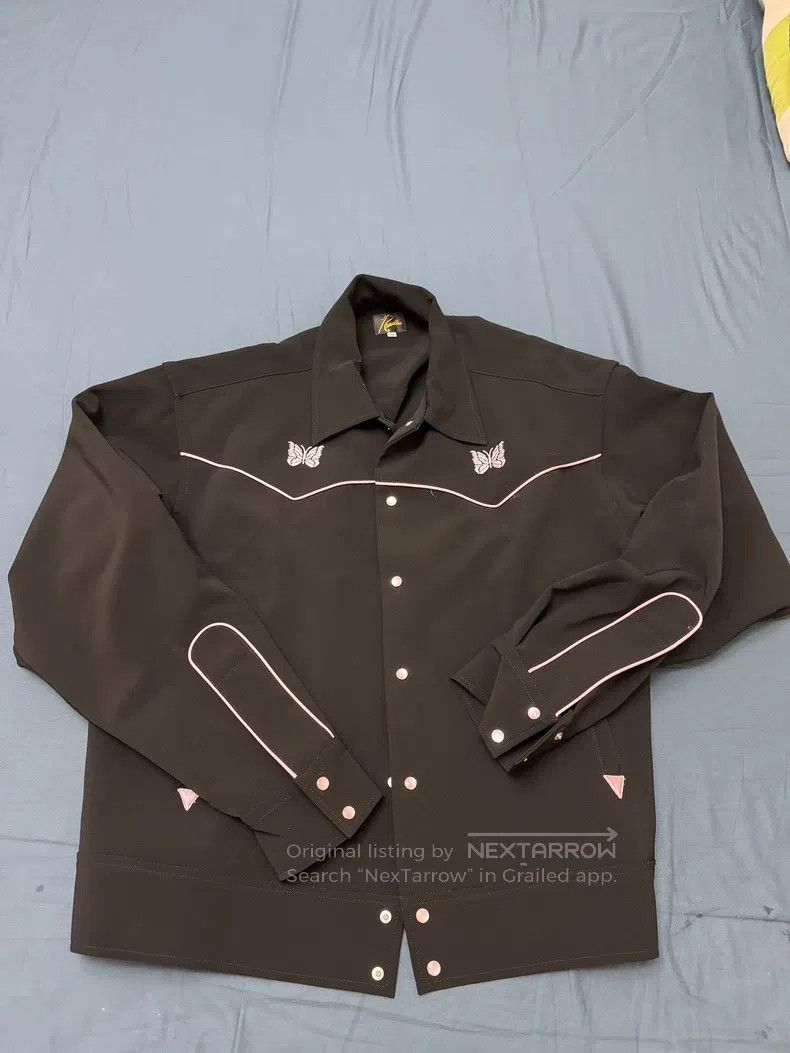 Needles Needles Western Denim Jacket Butterfly Label Size US XL / EU 56 / 4 - 1 Thumbnail