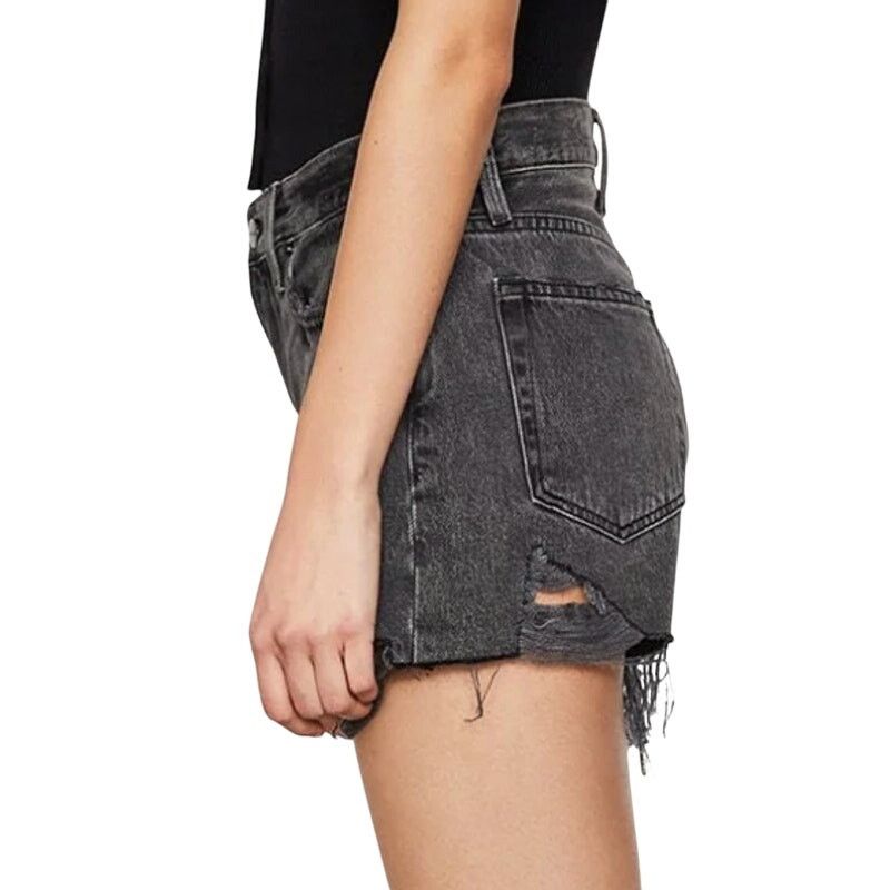 Frame Frame Le Brigette Short Raw Edge Harbor Way Destruct Size 24 Size 24" / US 00 / IT 34 - 2 Thumbnail