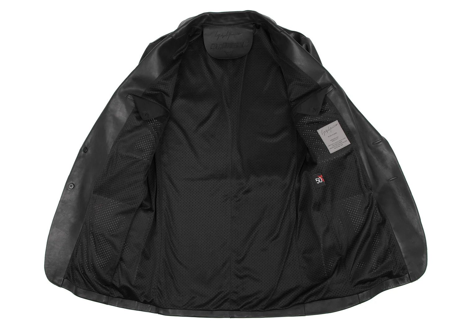 Yohji Yamamoto Yohji Yamamoto × Dainese Leather Jacket Size US L / EU 52-54 / 3 - 12 Thumbnail