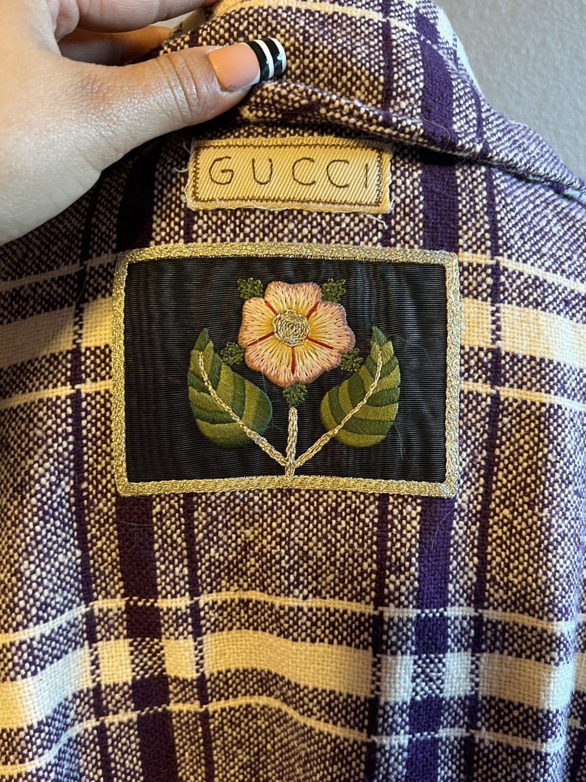 Gucci Gucci plaid print cape Size XS / US 0-2 / IT 36-38 - 5 Thumbnail