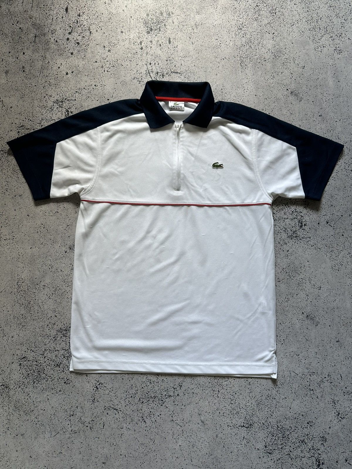 Lacoste Vintage Lacoste Sport Polo T-shirt Y2K Tee USA Size US M / EU 48-50 / 2 - 1 Thumbnail