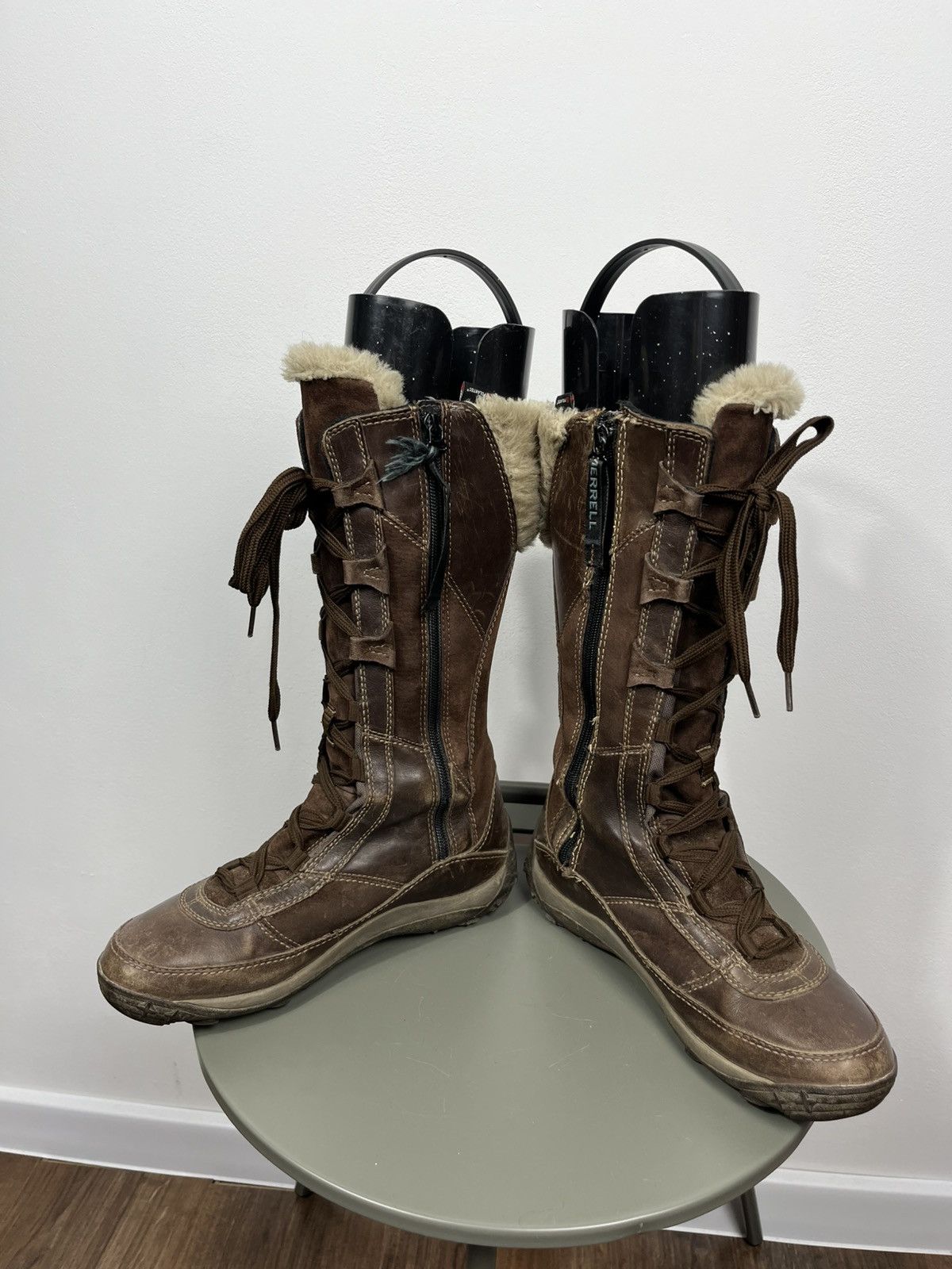 Merrell Merrell Tall Lace Up Waterproof Leather Boots US 8 EU 38.5 Size US 8 / IT 38 - 6 Thumbnail