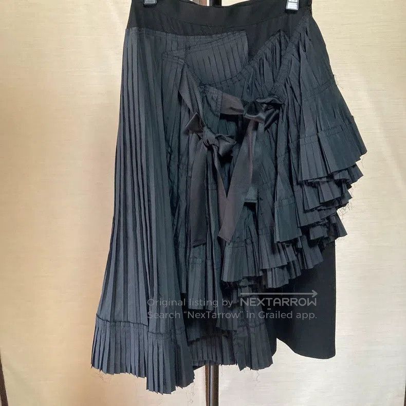 Comme des Garcons Comme Des Garcons size XS Black Vintage Pleated Skirt Size 22" - 1 Thumbnail