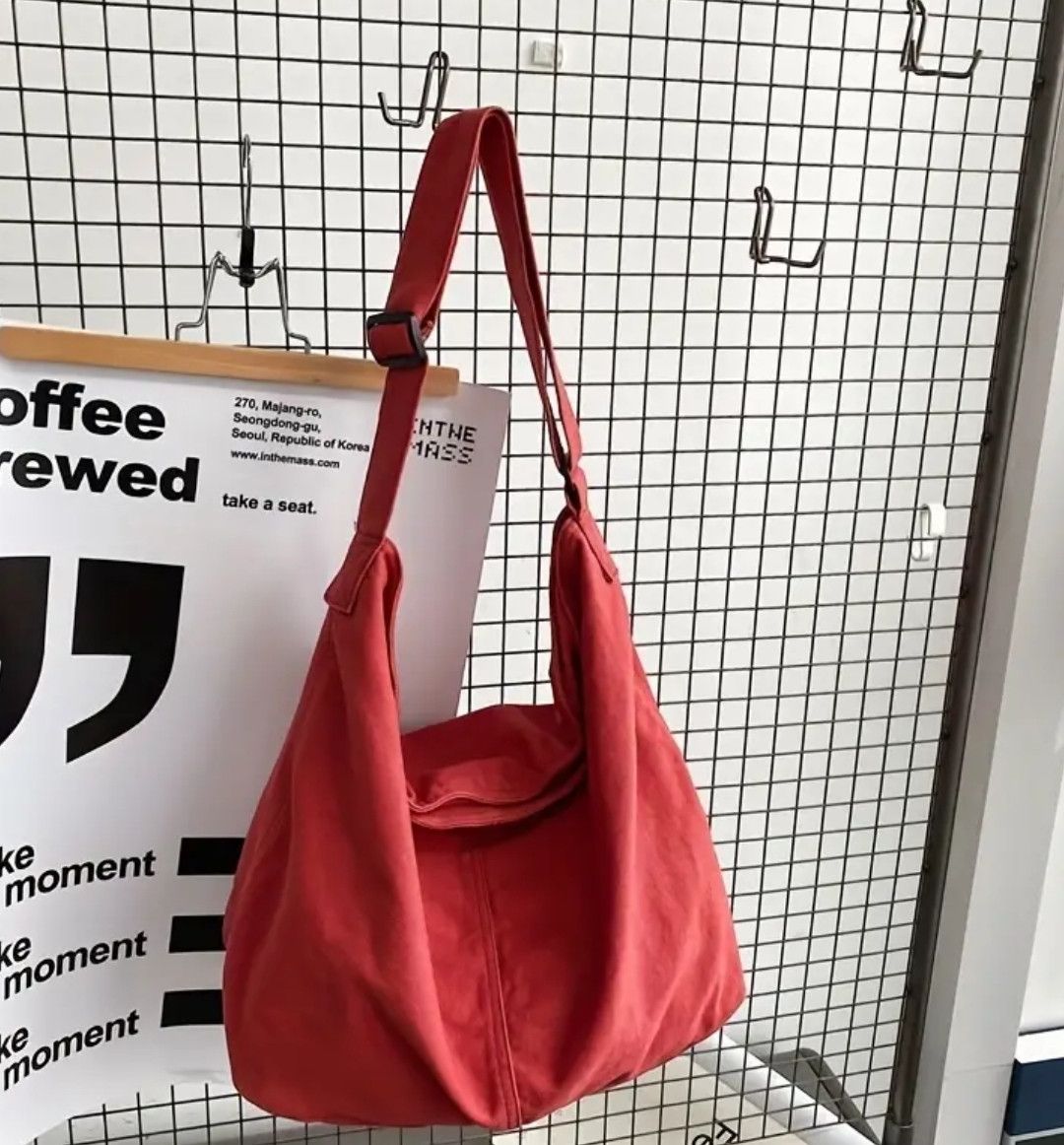Japanese Brand × Vintage Washed Canvas Shoulder Bag Large Capacity Tote Size ONE SIZE - 2 Thumbnail