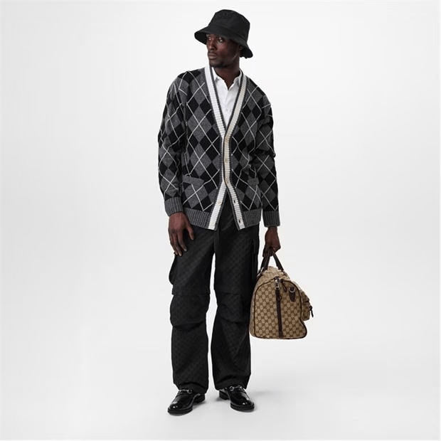 Gucci Argyle Cardigan Size US L / EU 52-54 / 3 - 5 Thumbnail