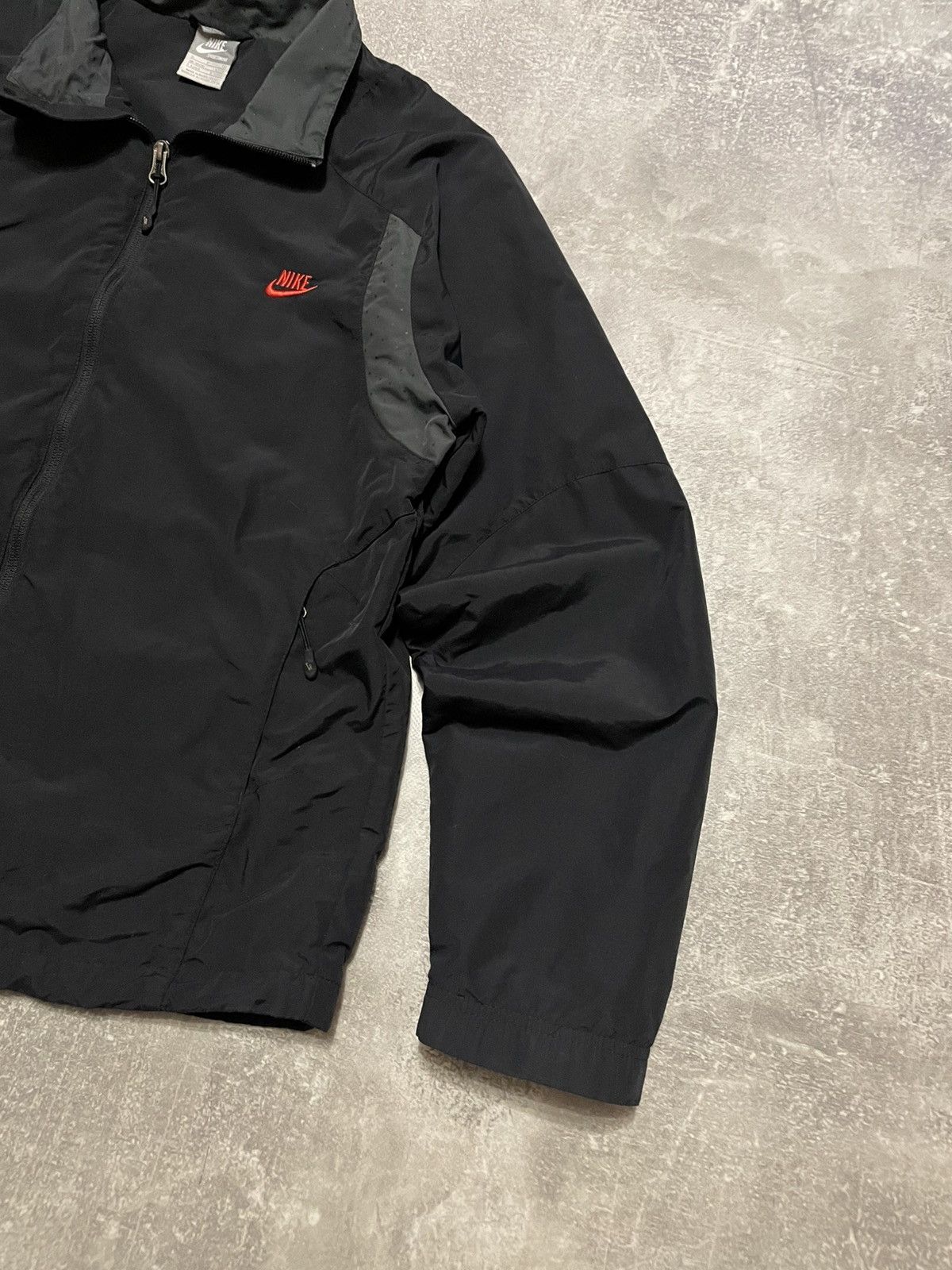 Nike × Vintage Vintage Nike Nylon Track Jacket Drill Size S Size US S / EU 44-46 / 1 - 5 Thumbnail