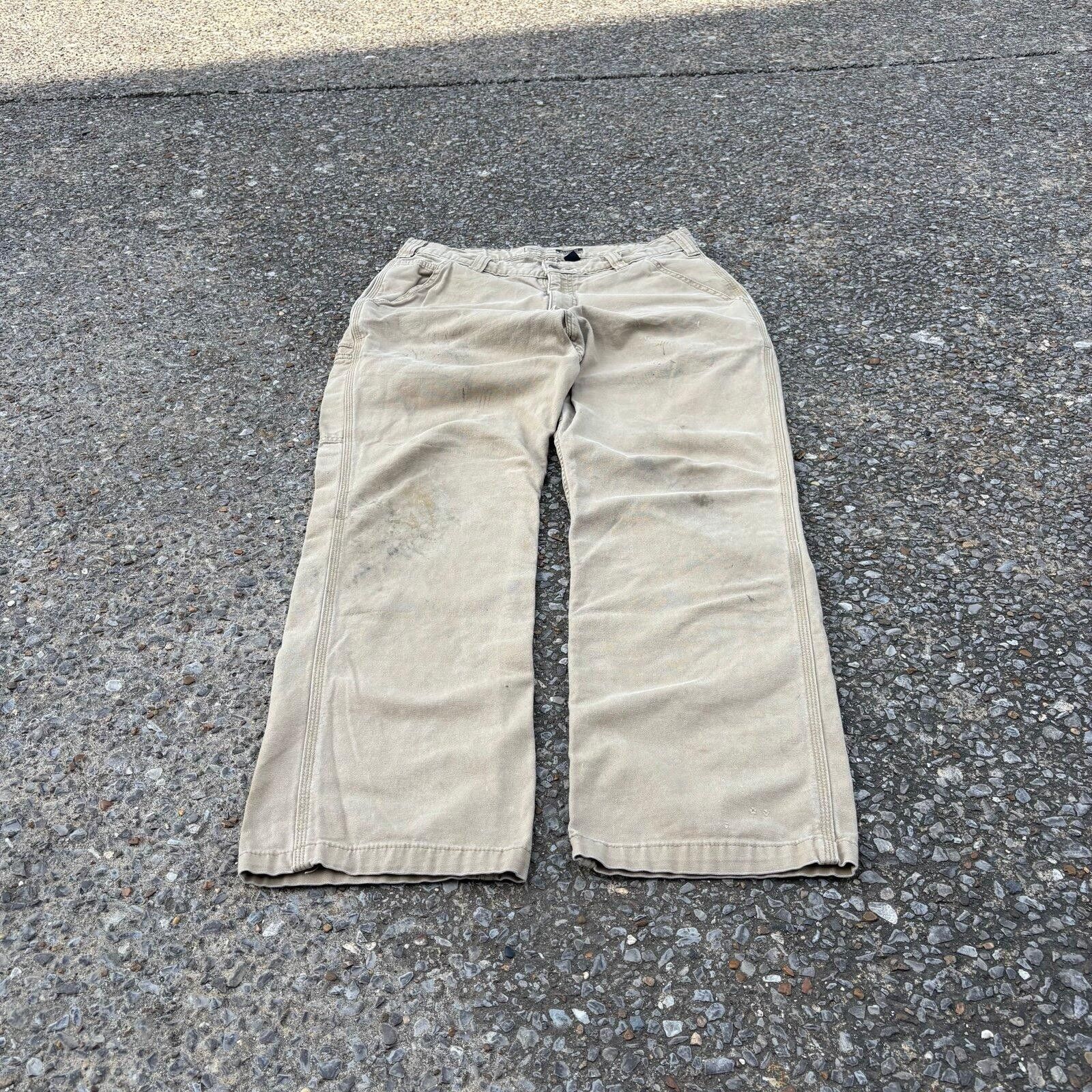 Carhartt Vintage tan cream Carhartt pants Size US 34 / EU 50 - 6 Thumbnail