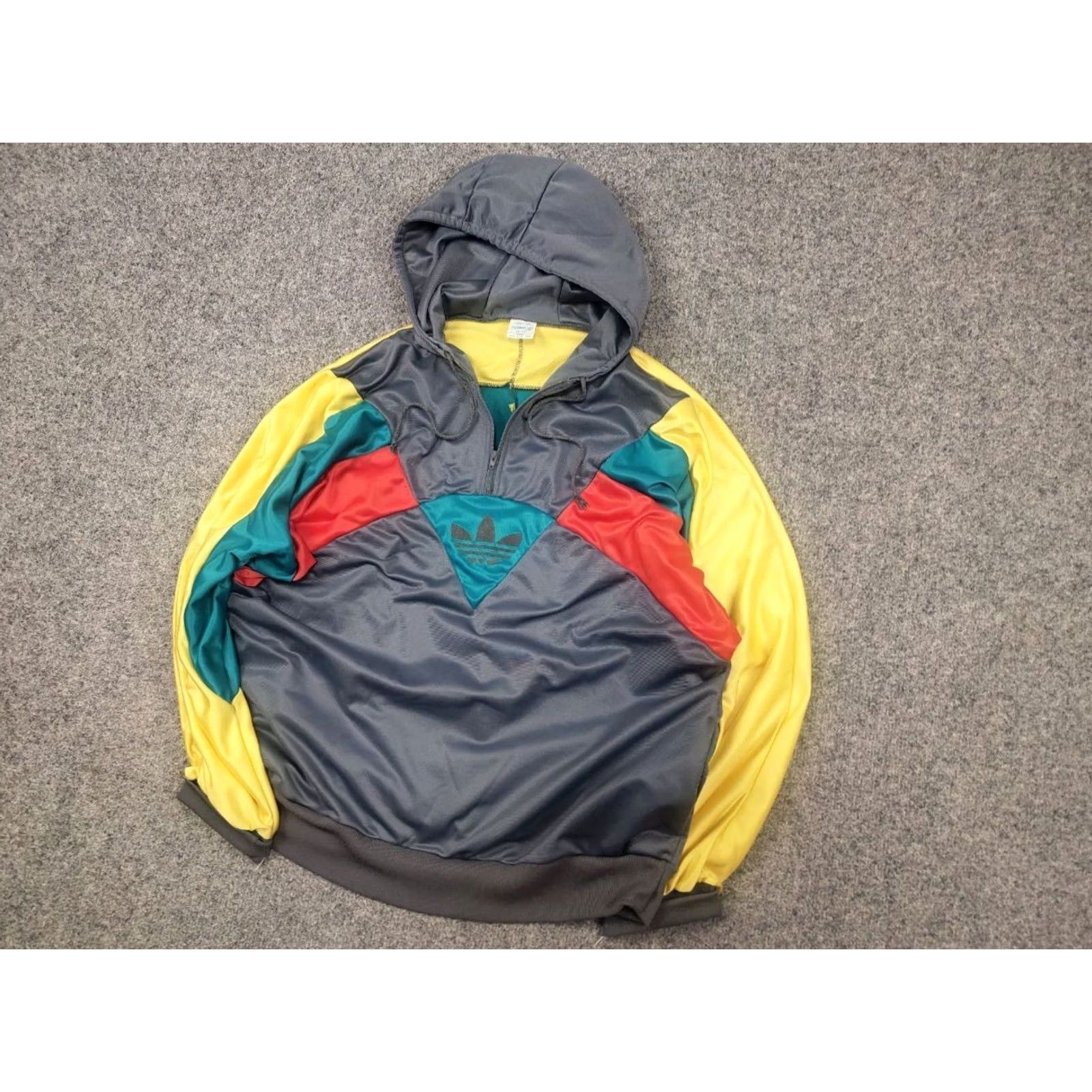 Adidas VINTAGE Rare Adidas Original Retro Track Zip Hoodie Size US M / EU 48-50 / 2 - 4 Thumbnail