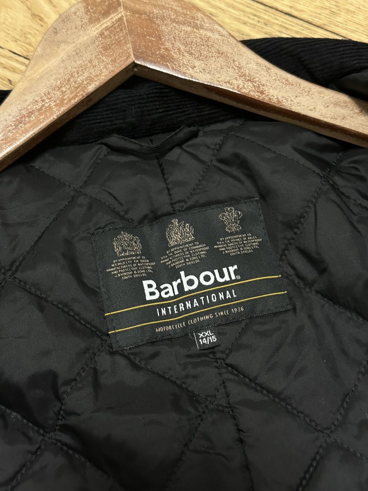 Barbour Barbour Intl Boys Duke Wax Jacket Size XXLARGE Size US S / EU 44-46 / 1 - 6 Thumbnail