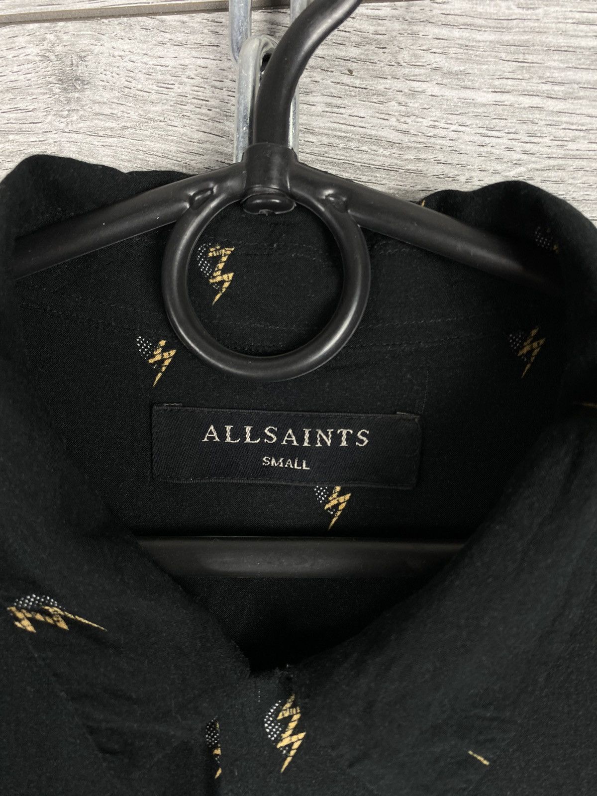 Allsaints Allsaints Hawaii Short Sleeve Shirt Button Up Size US S / EU 44-46 / 1 - 8 Thumbnail