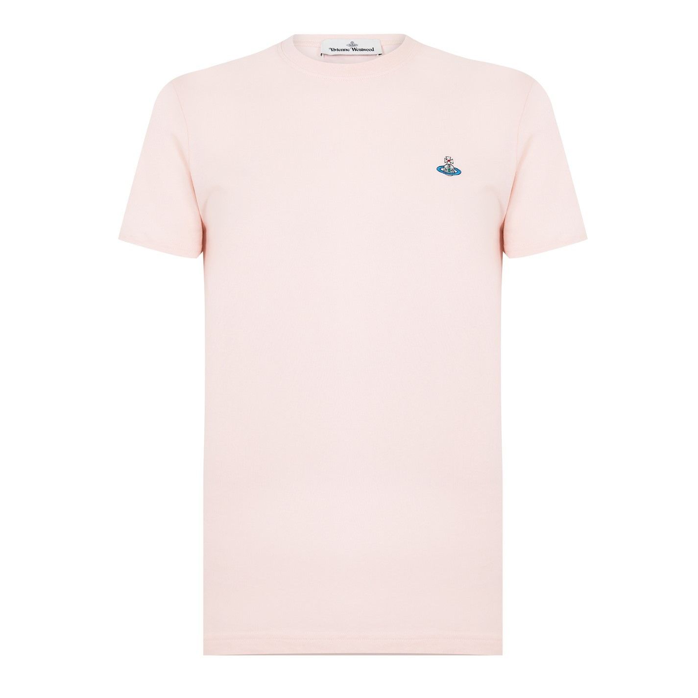 Vivienne Westwood o1g2r1mq0526 Orb T-Shirt in Light Pink Size US XXL / EU 58 / 5 - 1 Thumbnail