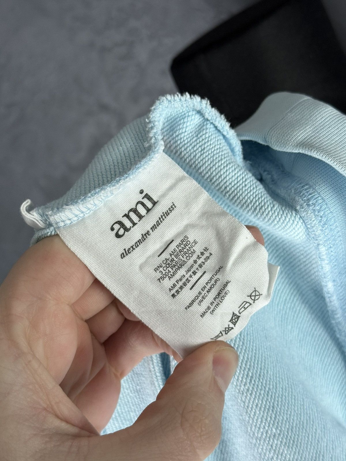 AMI Ami Alexandre Mattiussi Unisex Hoodie Ami De Coeur Size L / US 10 / IT 46 - 9 Thumbnail