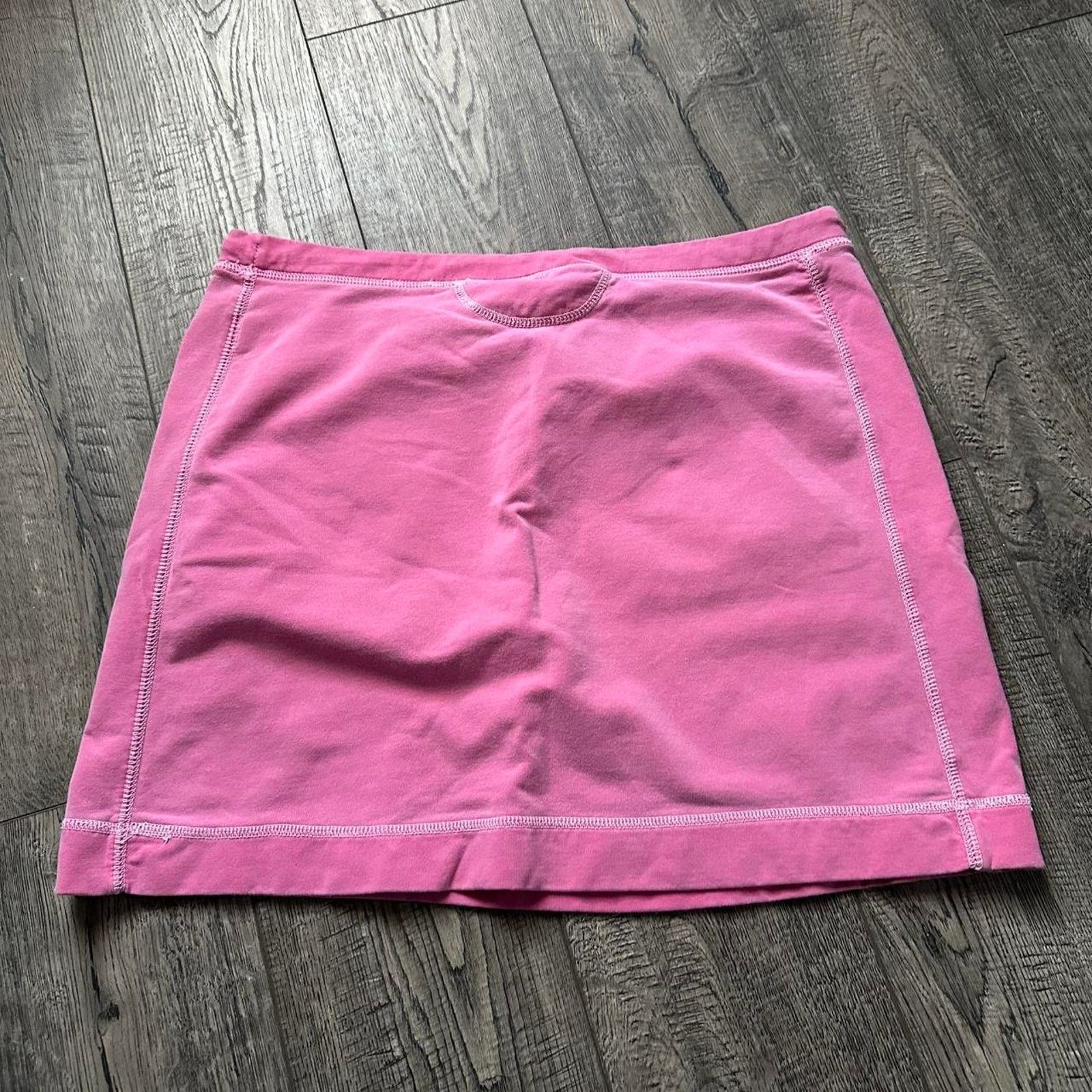 Gap × Vintage Vintage Y2K 00s Gap Pink Cotton Mini Sporty Tennis Skirt Size 28" / US 6 / IT 42 - 6 Thumbnail