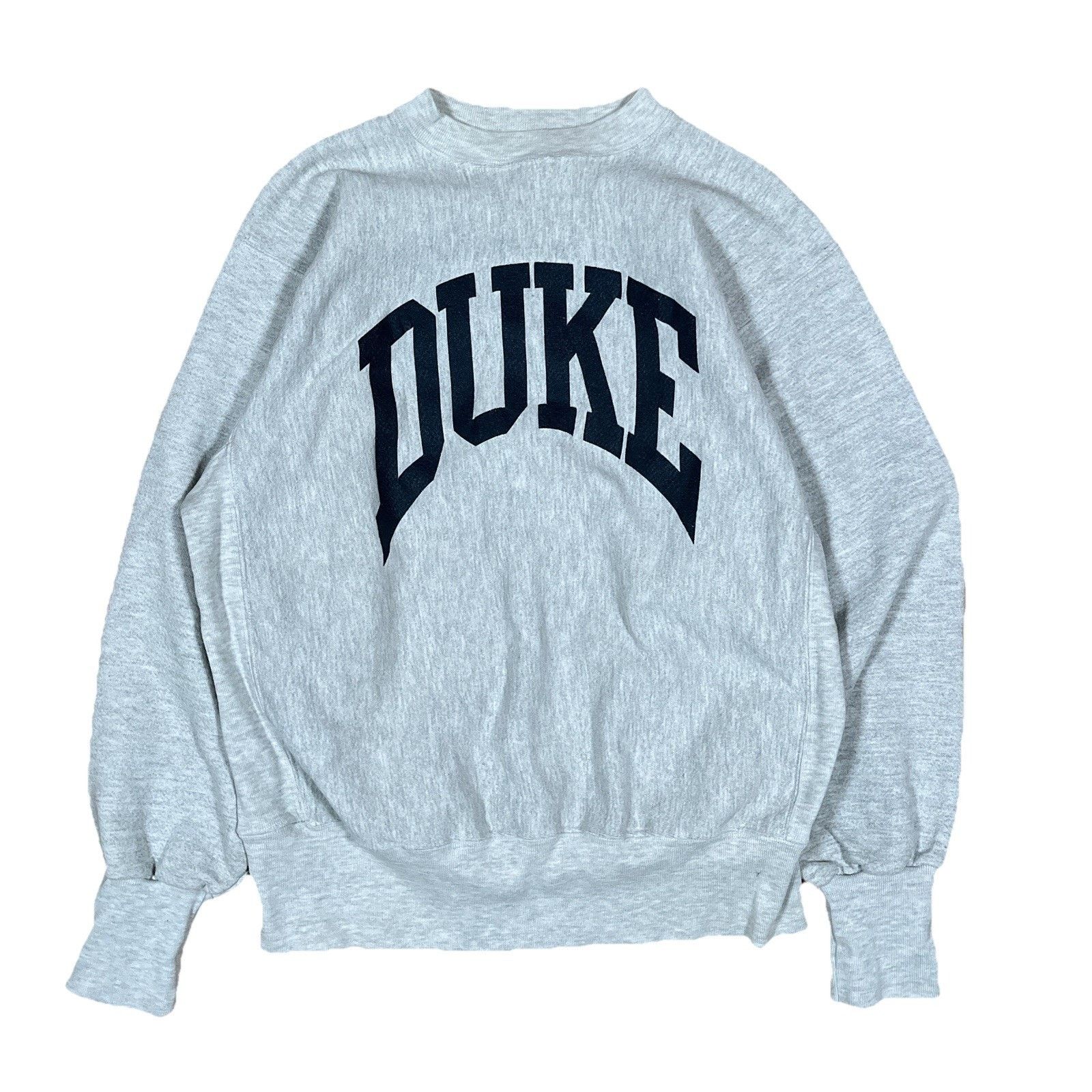 Vintage Vintage Duke University Crewneck Sweater Reverse Weave USA Size US L / EU 52-54 / 3 - 1 Thumbnail