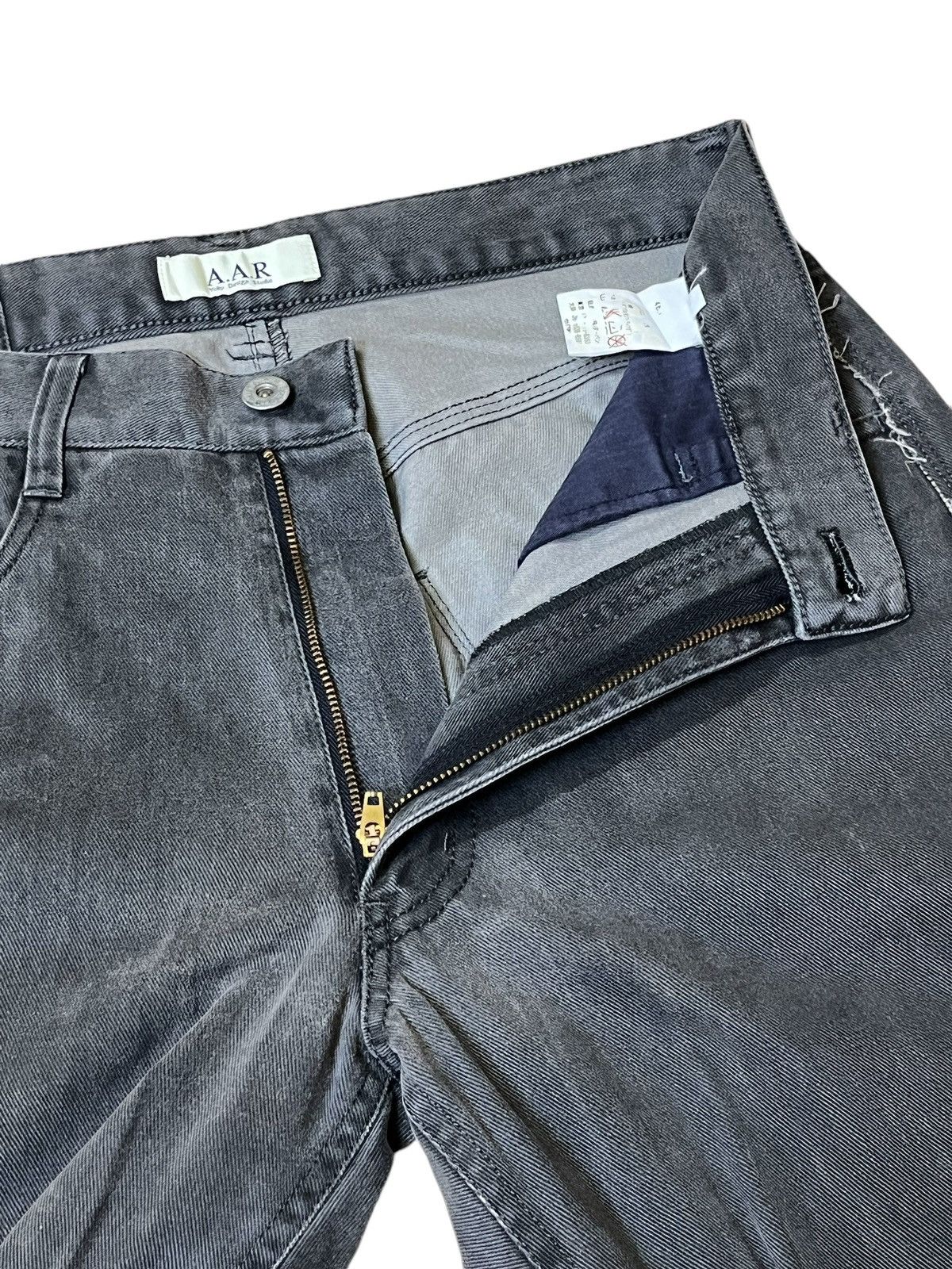 Yohji Yamamoto VINTAGE A.A.R YOHJI YAMAMOTO DESIGN STUDIO JEANS Size US 30 / EU 46 - 9 Thumbnail