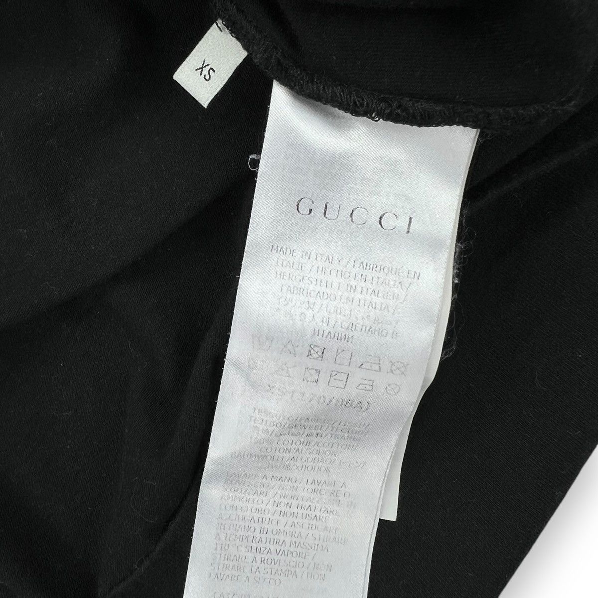 Gucci Gucci Fake Not Black T Shirt Size US M / EU 48-50 / 2 - 7 Thumbnail