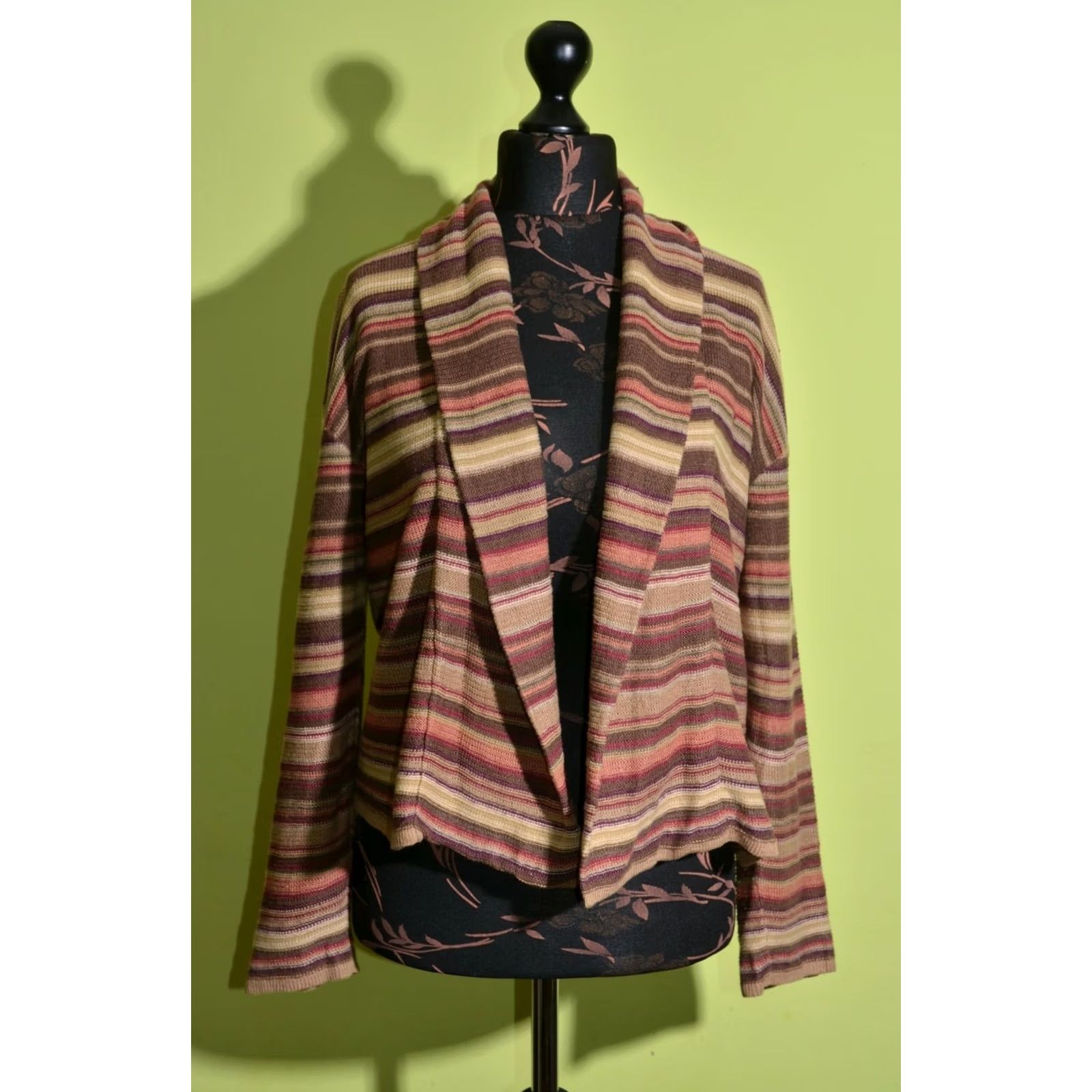 Ralph Lauren Lauren Ralph Lauren KNIT Cardigan Womens Linen Jumper Size S Multicoloured Knitwear Shawl Neckwear Knit Cardigan Womens S Multicoloured Size S / US 4 / IT 40 - 2 Thumbnail