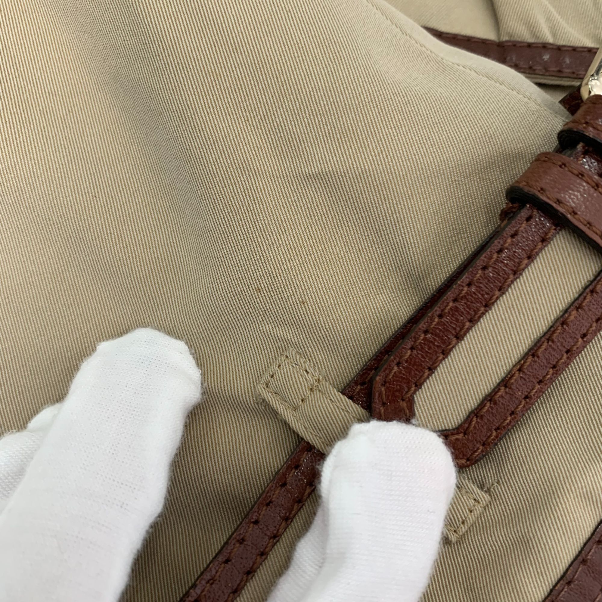 Burberry Burberry London Beige & Brown Multi-Pocket Trench Coat Size Size S / US 4 / IT 40 - 10 Thumbnail