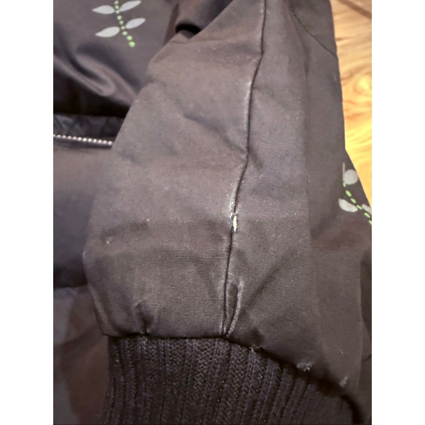 Guru Gudrun Sjoden coat puffer wear signs on sleeves black size S Size S / US 4 / IT 40 - 11 Thumbnail