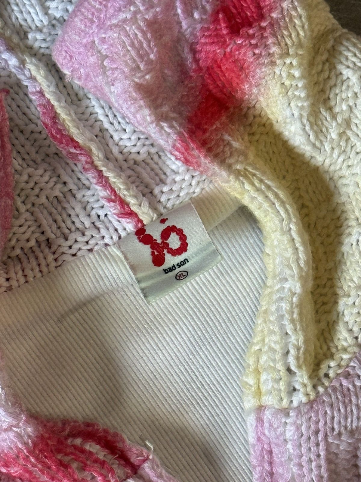 Bad Son BAD SONPINK SPCTRM KNIT JACKET Size US XL / EU 56 / 4 - 5 Thumbnail