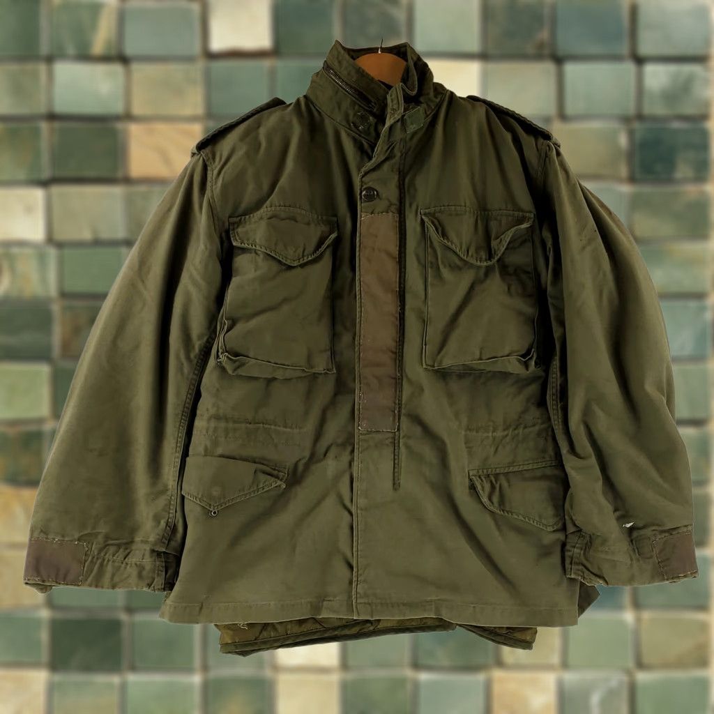 Alpha Industries VINTAGE Alpha Industries US Army M65 Jacket Green VTG 70s Vietnam w/ Liner Mens S Short Green Military Jacket Mens S Green VTG 70s Vietnam Size US 29 - 1 Thumbnail