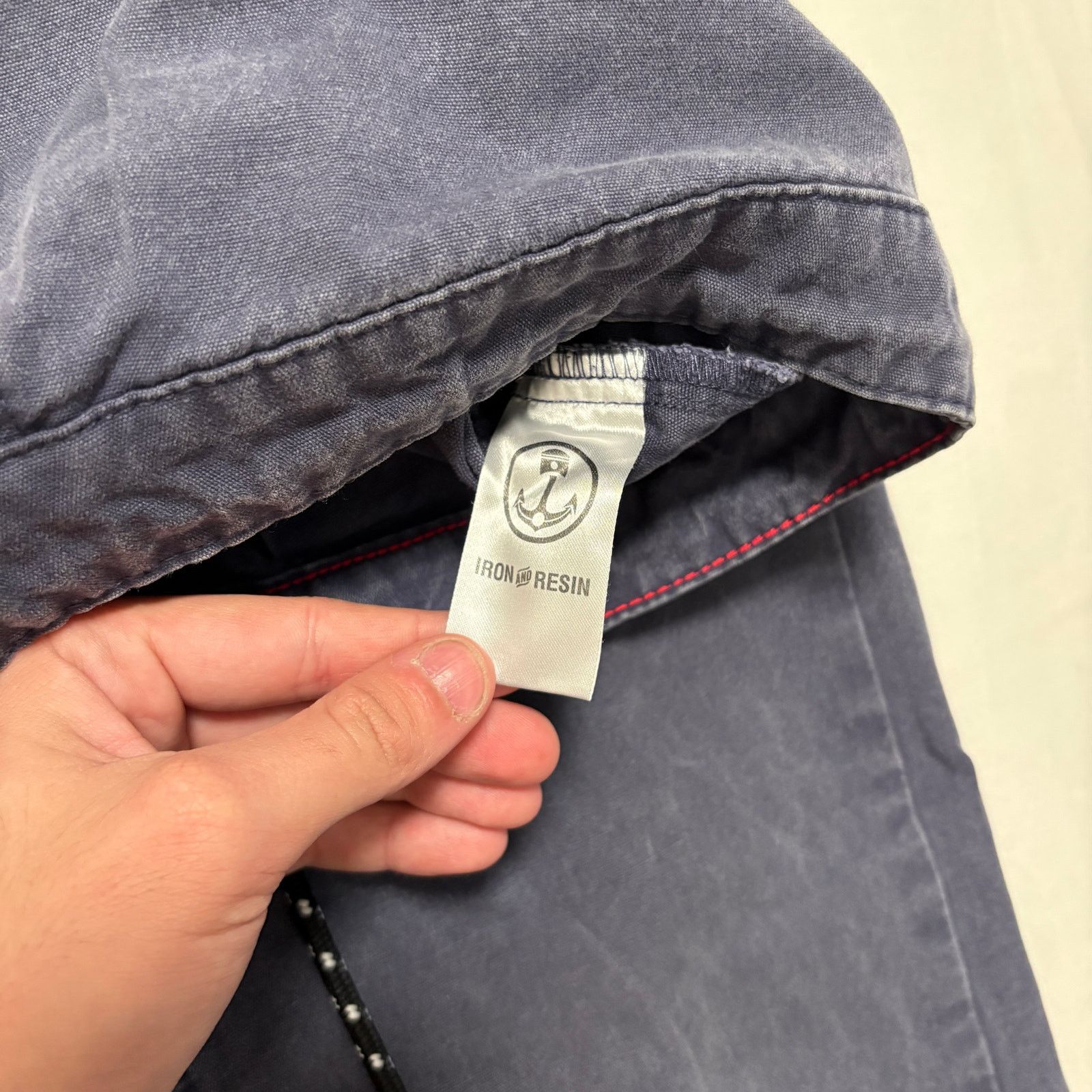 Iron & Resin Iron And Resin Drawstring Ripstop Joggers Pants Navy 34 Size US 34 / EU 50 - 4 Thumbnail