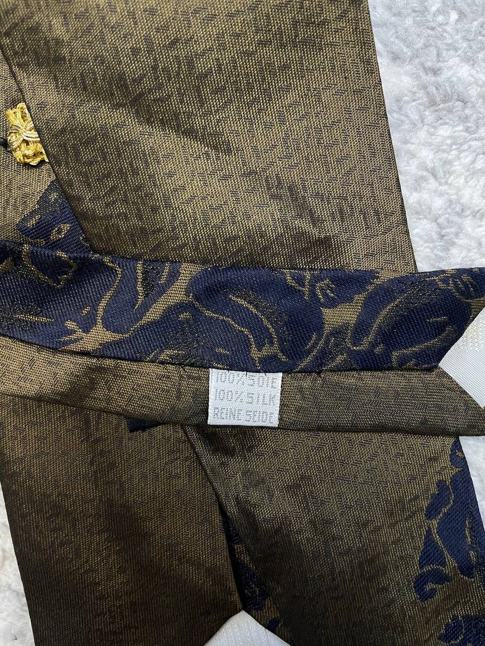 Moschino Vintage Moschino Cravatte Silk Tie Made in Italy-Cat Pattern Size ONE SIZE - 10 Thumbnail