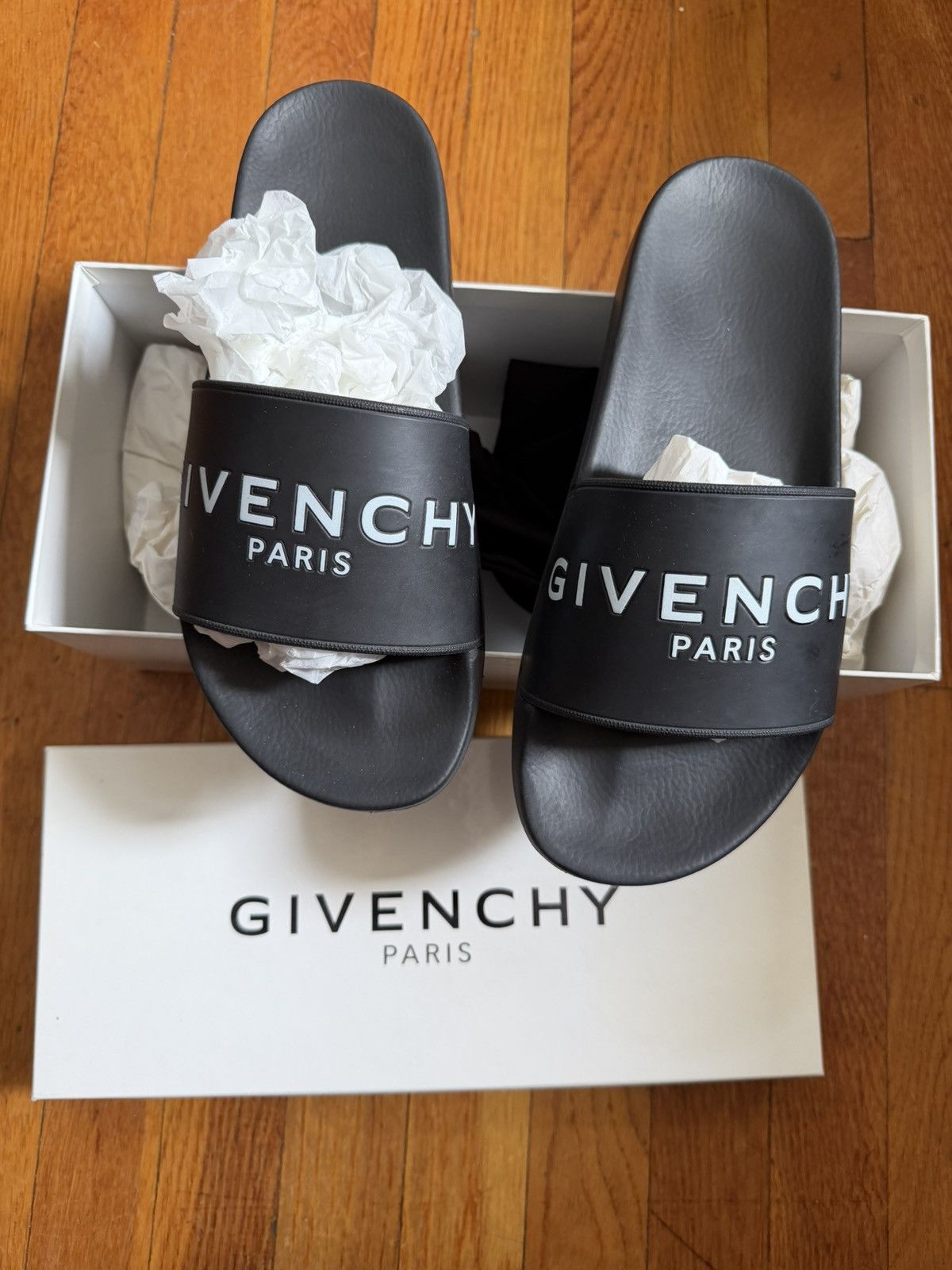 Givenchy givenchy slides black size 42EU men Size US 9 / EU 42 - 4 Thumbnail