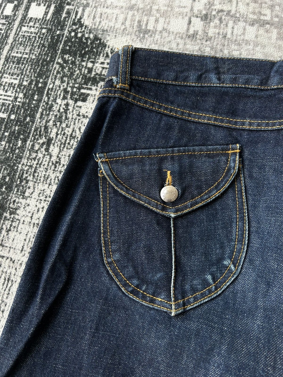Katharine Hamnett London Katharine Hamnett Flared Jeans Size US 29 - 9 Thumbnail