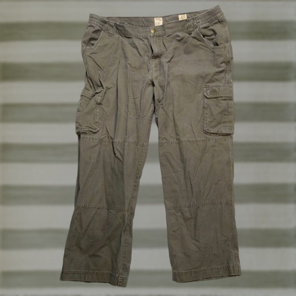 Vintage Redhead Field Tested Pants Cargo Canvas Gray 48x32 Men Size US 32 / EU 48 - 1 Thumbnail