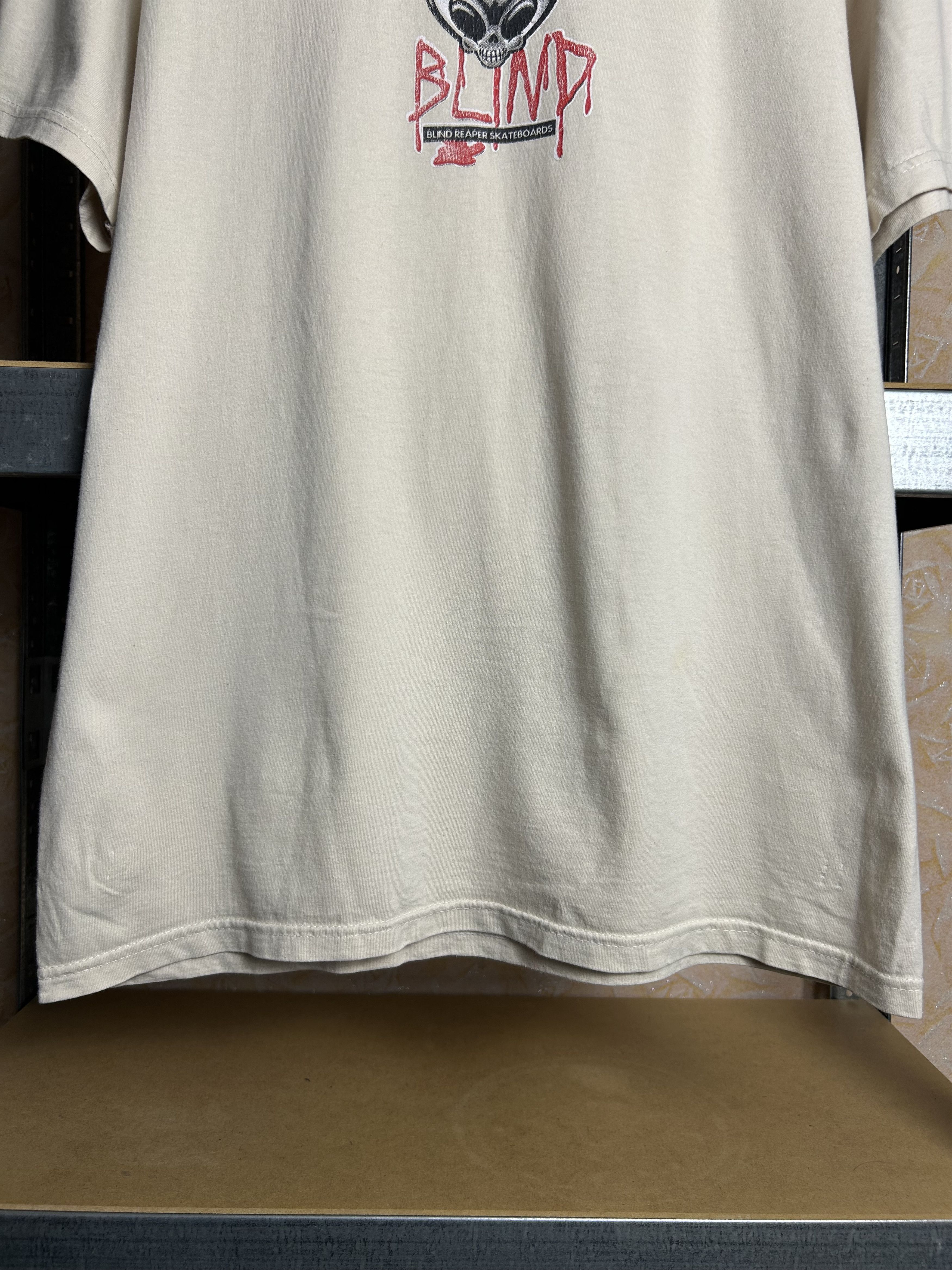Blind Skateboards Vintage 90s Blind Skateboards Streetwear Graphic T-shirt Size US M / EU 48-50 / 2 - 6 Thumbnail