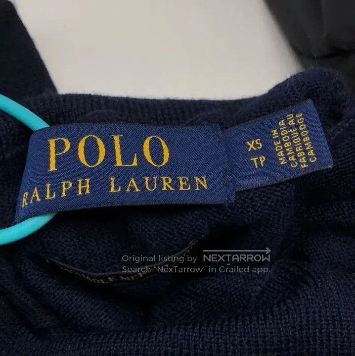 Polo Ralph Lauren Polo Ralph Lauren FW21 Logo Embroidered Turtleneck Sweater. Size US XS / EU 42 / 0 - 2 Thumbnail