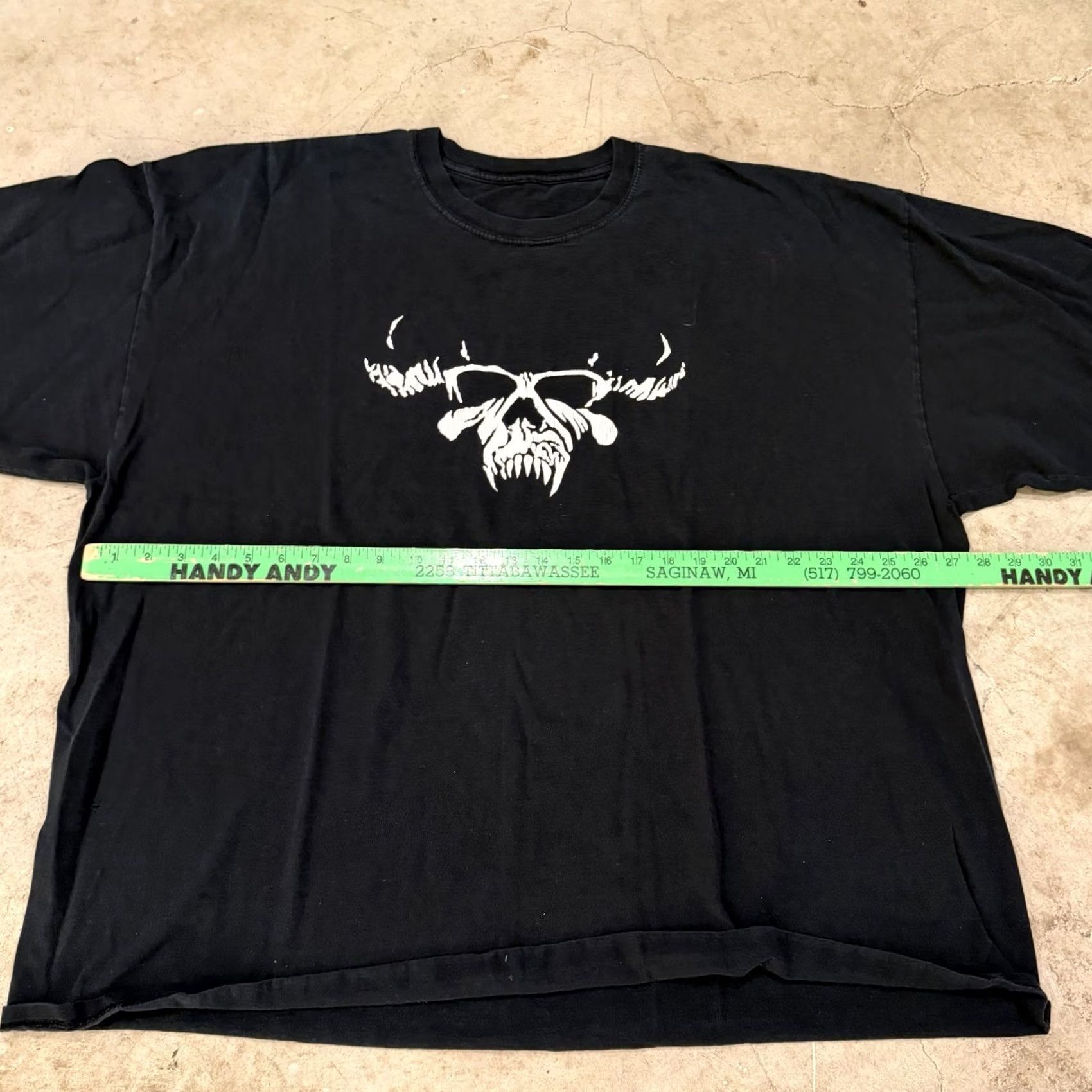 Vintage VINTAGE Danzig 666 Band T-Shirt Rock & Roll-Black 3XL Misfits Men T-Shirt Black Rock Size US XXL / EU 58 / 5 - 5 Thumbnail
