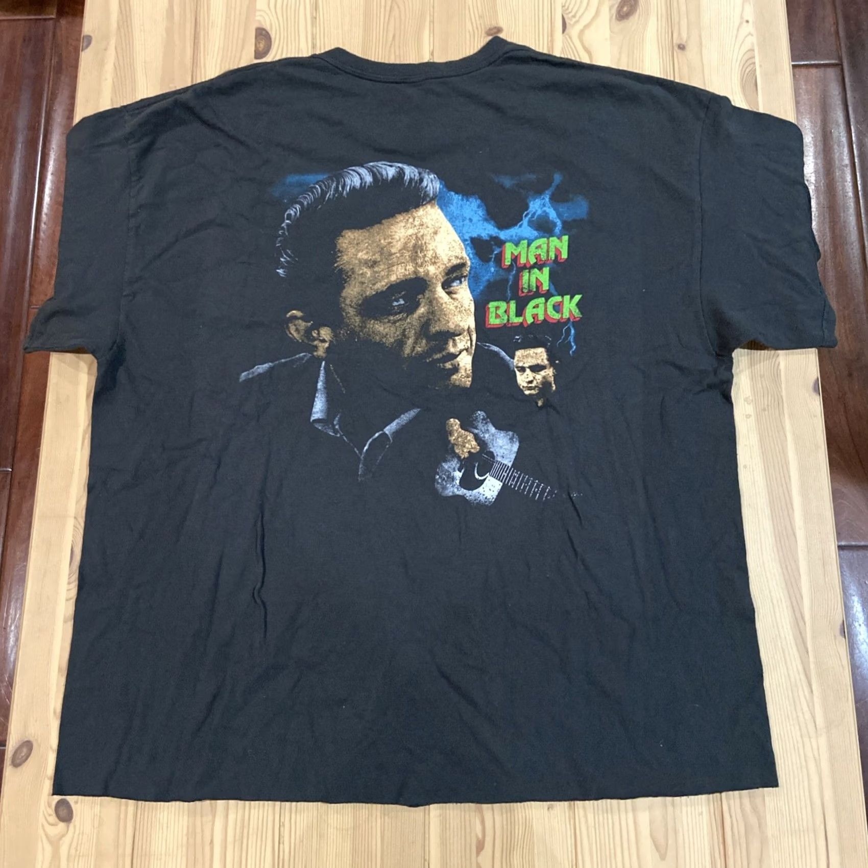 Nordstrom NWT Nordstrom JOHNNY CASH Graphic Tee Black Adult Men's Size Large T-Shirt Crew Neck Short Sleeve Rock NWT Size US L / EU 52-54 / 3 - 7 Thumbnail