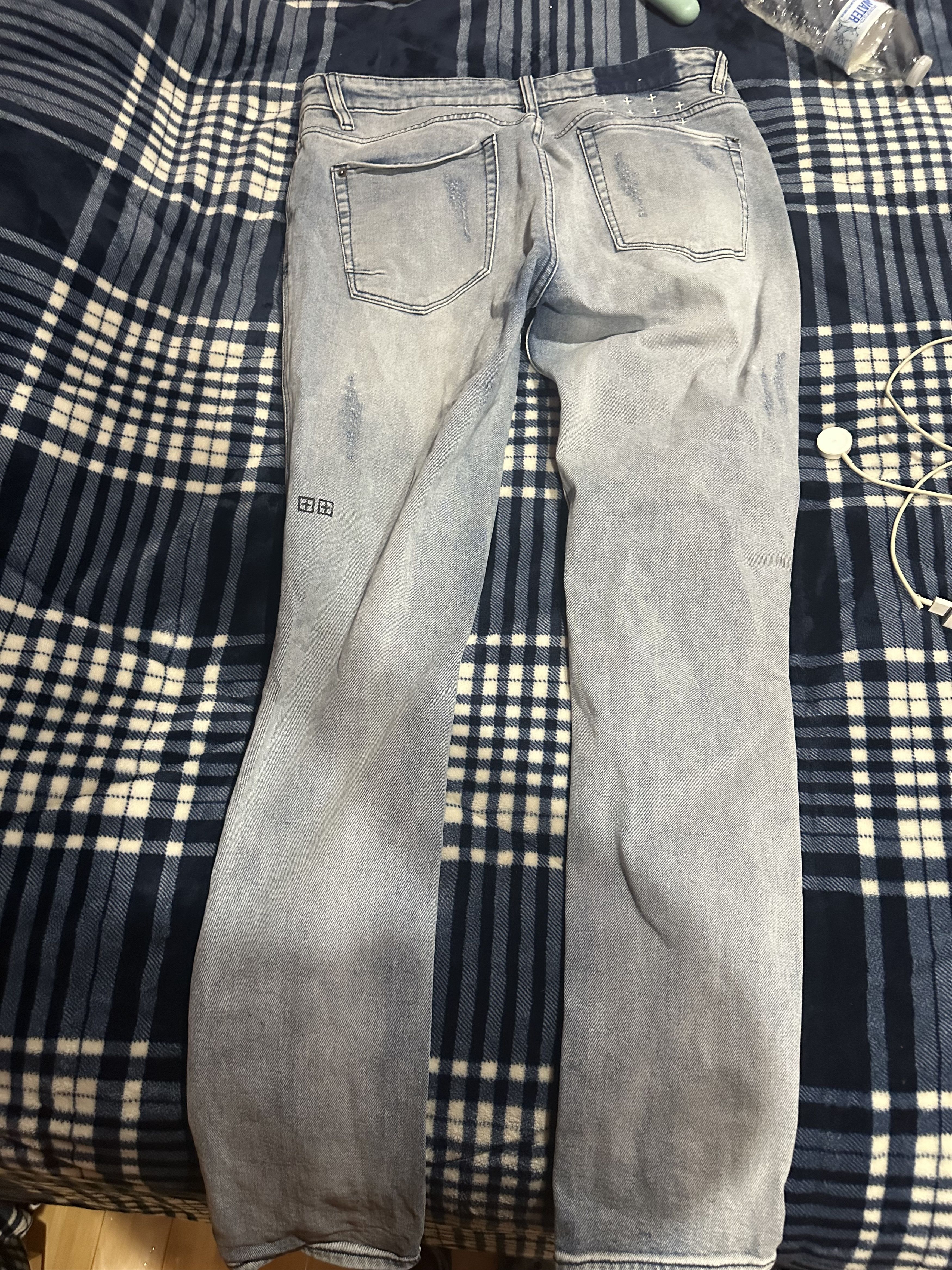Ksubi Sign of the Times Van Winkle Trashed Dreams Skinny Jeans Size US 33 - 5 Thumbnail