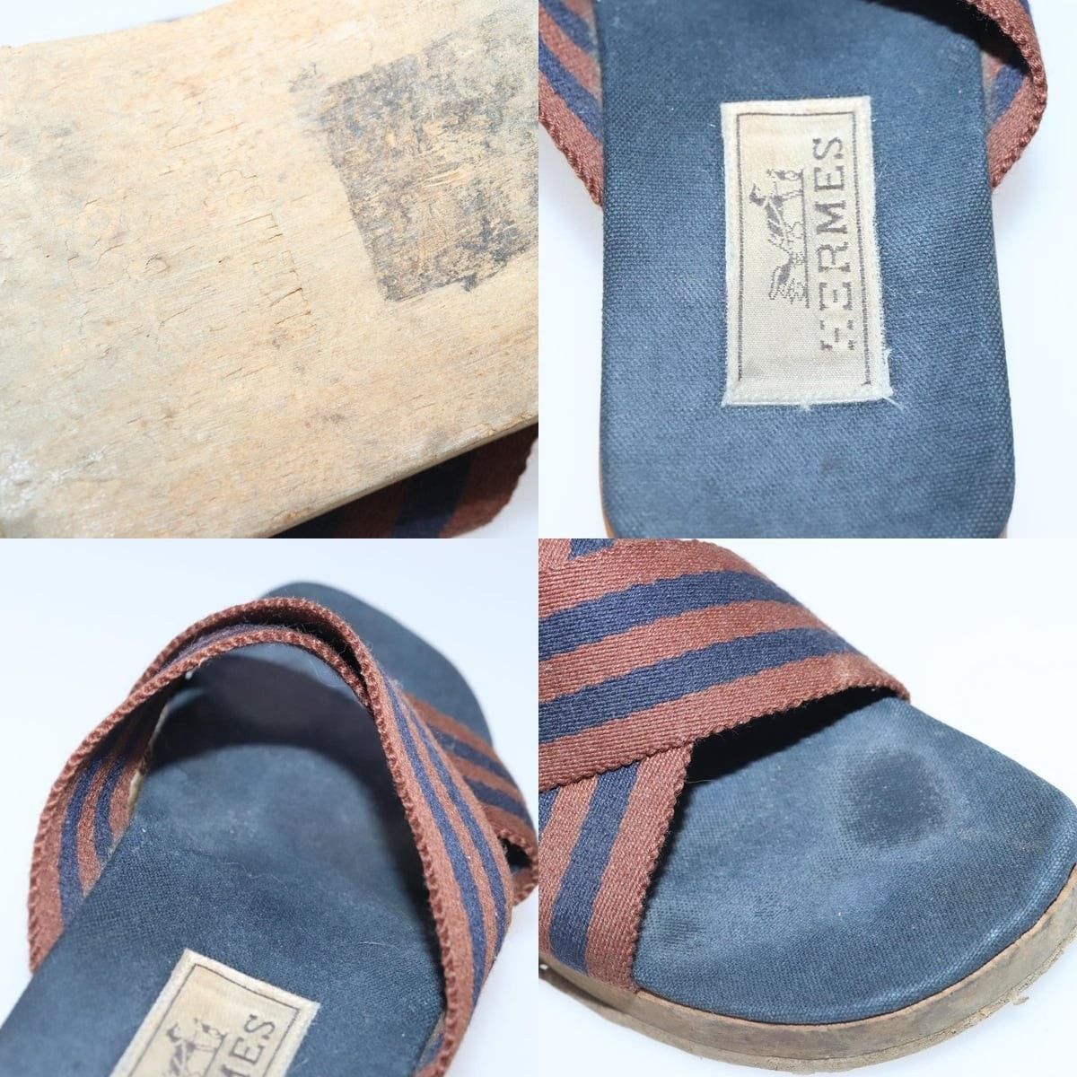 Hermes Hermes Sandales en Cuir Size US 7 / EU 40 - 4 Thumbnail