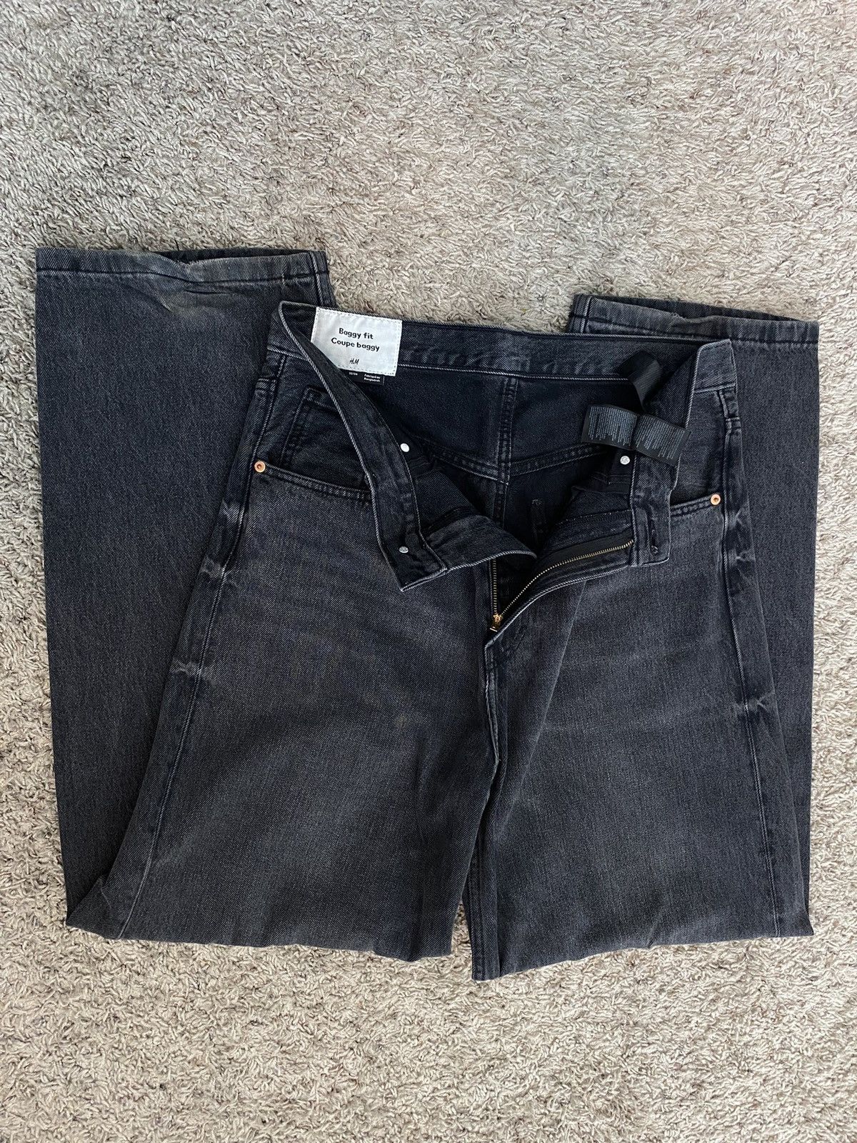 H&M H&M BAGGY DENIM Size US 32 / EU 48 - 2 Thumbnail