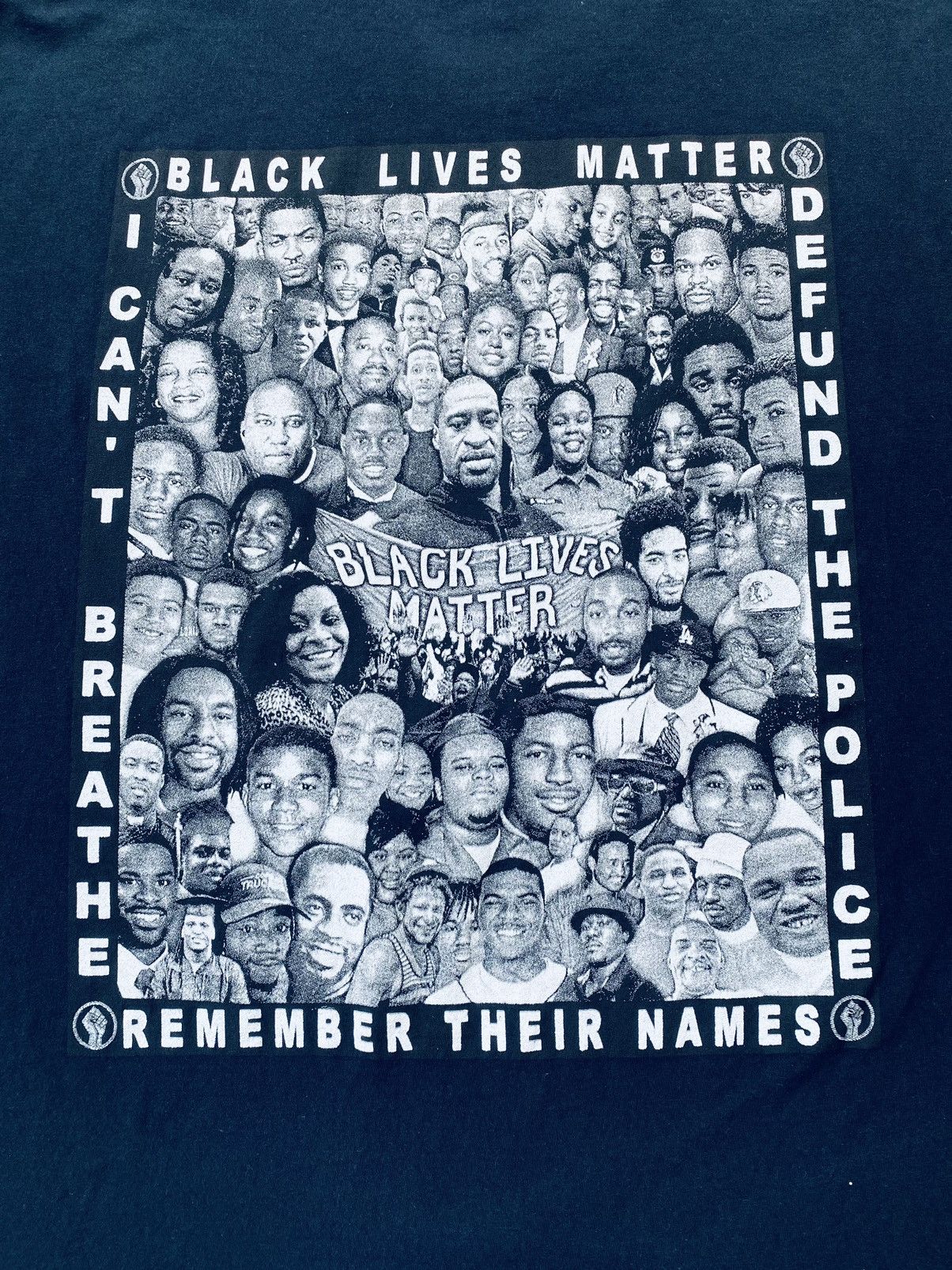 Rap Tees Vintage Black Lives Matter Rap Tees Size US XXL / EU 58 / 5 - 5 Thumbnail