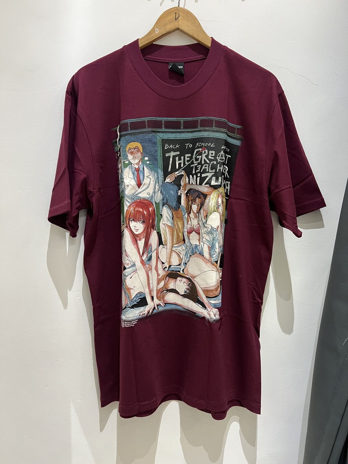 Anime Great Teacher Onizuka Anime Rare hentai otaku tee Size US XL / EU 56 / 4 - 6 Thumbnail