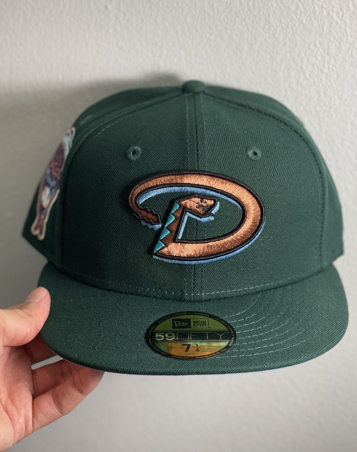 Hat Club × MLB × New Era 7 1/4 Hat Club Exclusive “OG Green Icy” Arizona Diamondbacks Size ONE SIZE - 2 Thumbnail